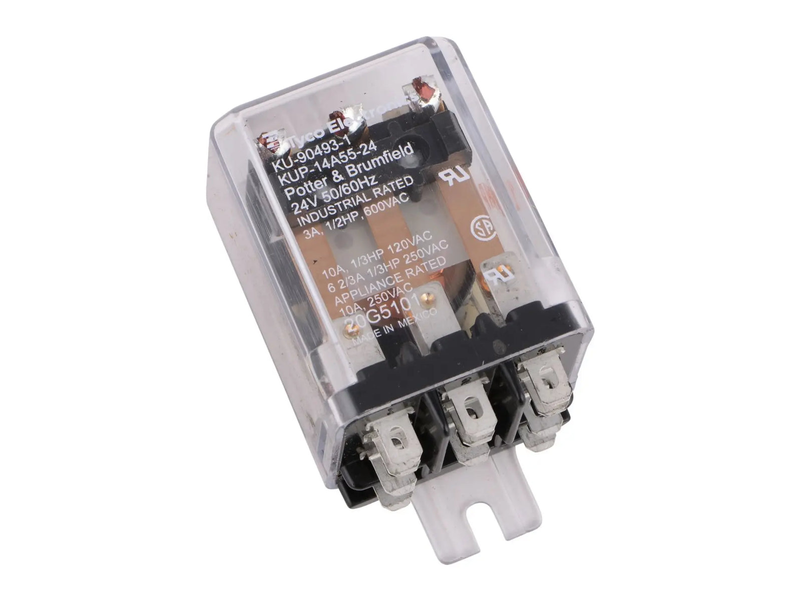Lennox 20G51 24V Relay, Three Pole Double Throw