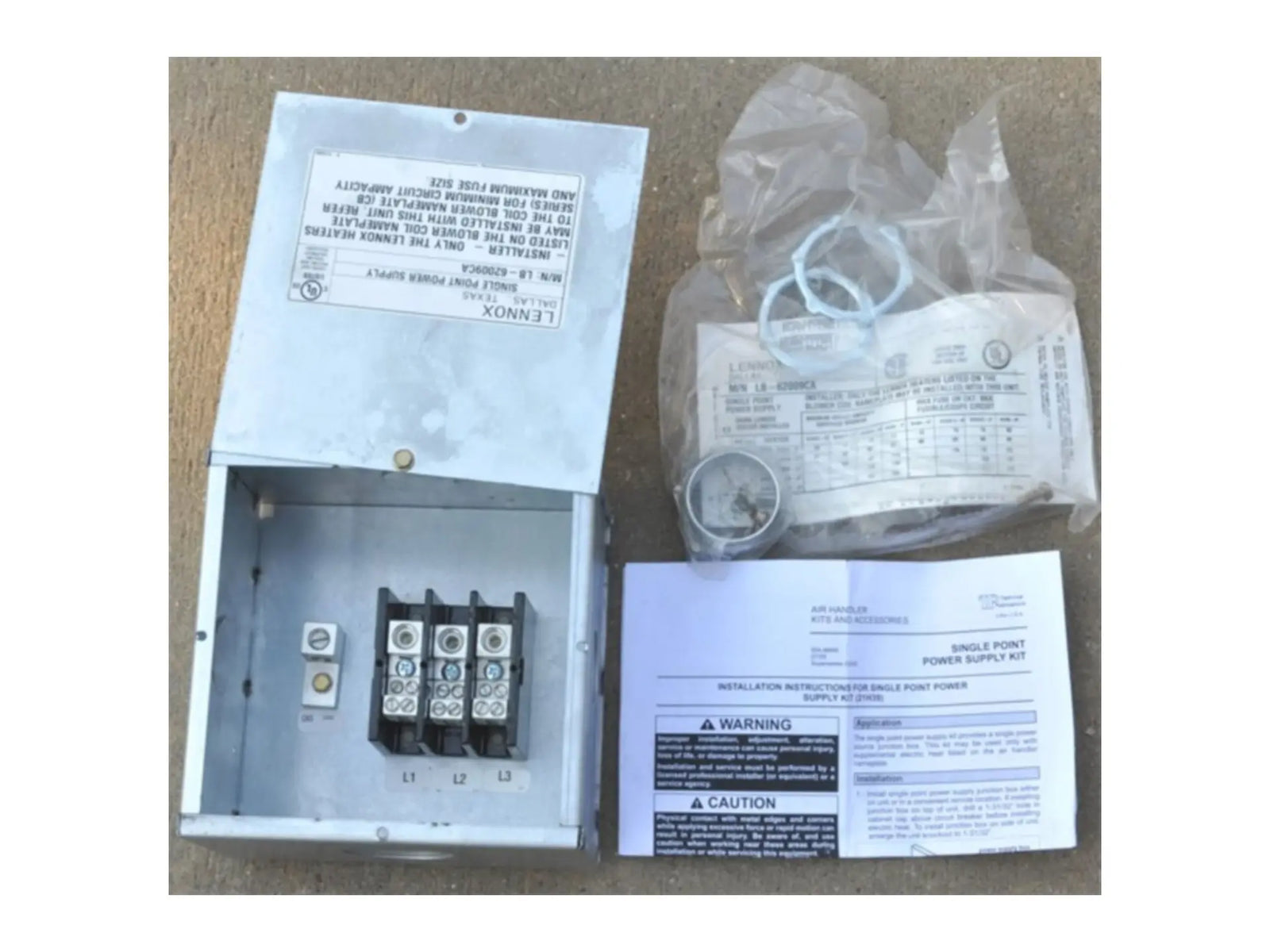 Lennox 21H39, Power Supply Kit