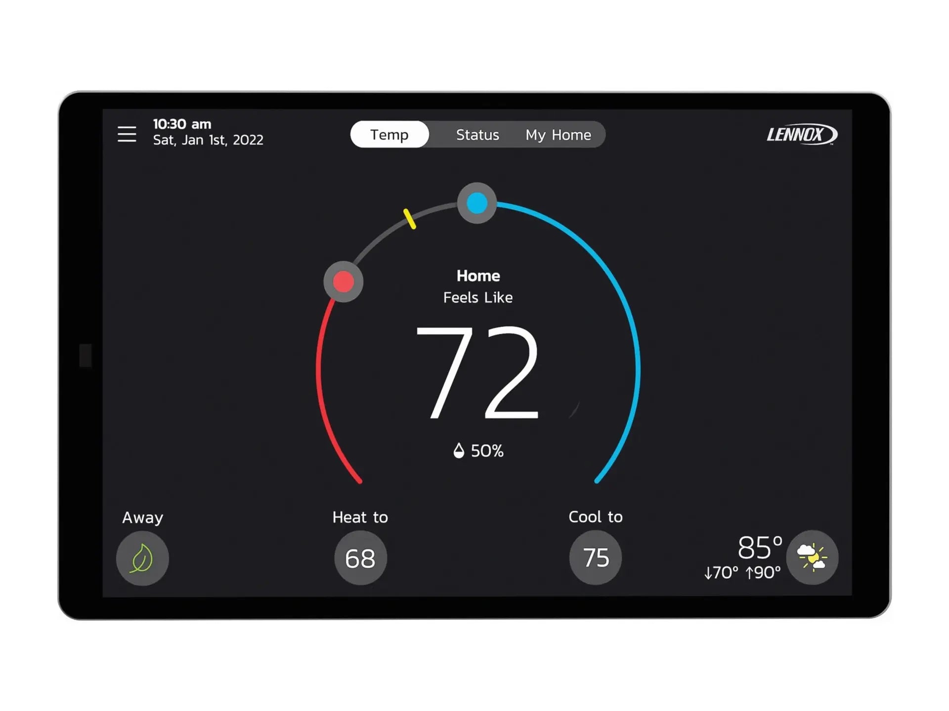 Lennox 22V24, S40 WiFi 3HT/2CL Smart Stat