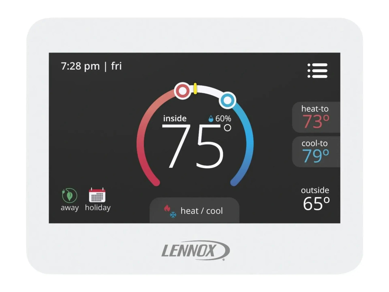 Lennox 24K41, Communicating Programmable Thermostat 4 Heat/3 Cool