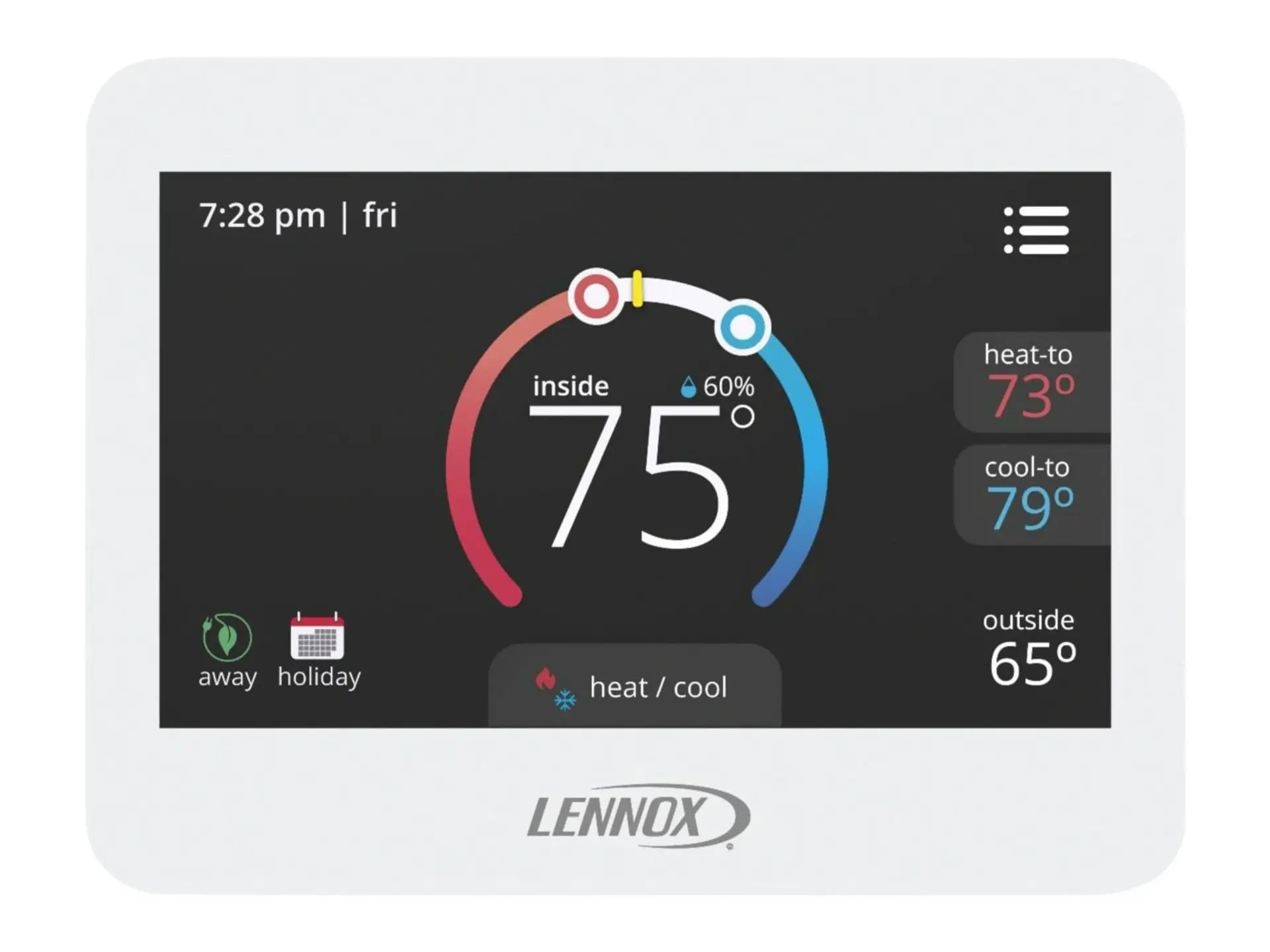 Lennox 24K41, Communicating Programmable Thermostat 4 Heat/3 Cool