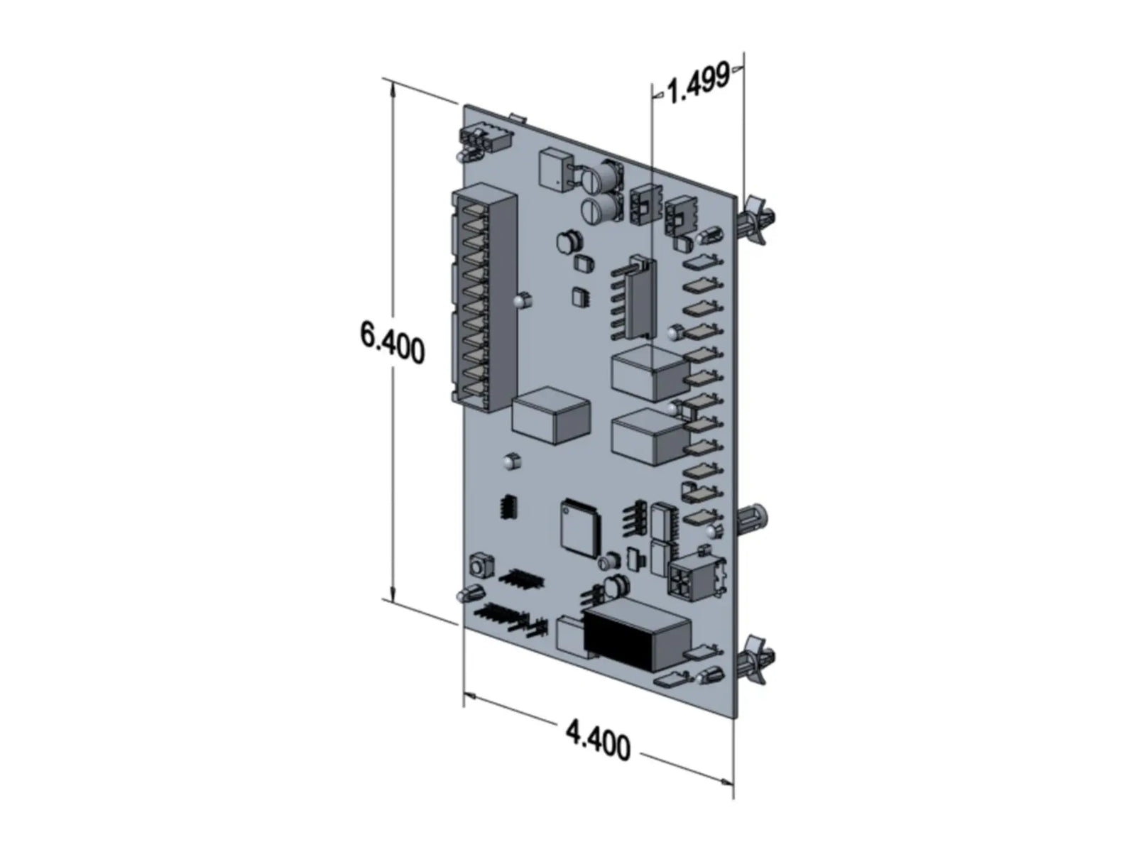 Lennox 25B73, PC Control Board