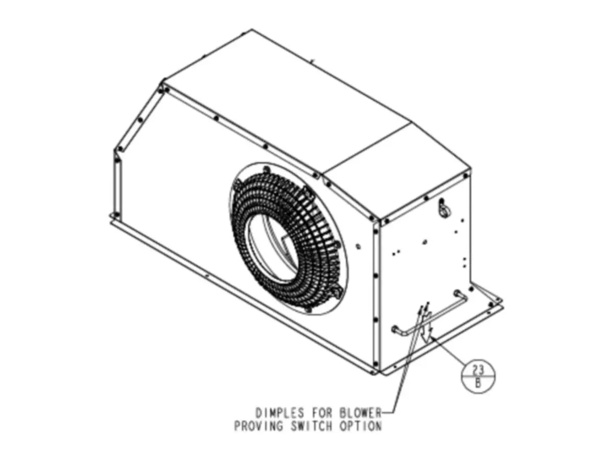 Lennox 28A75, Blower Assembly With Motor