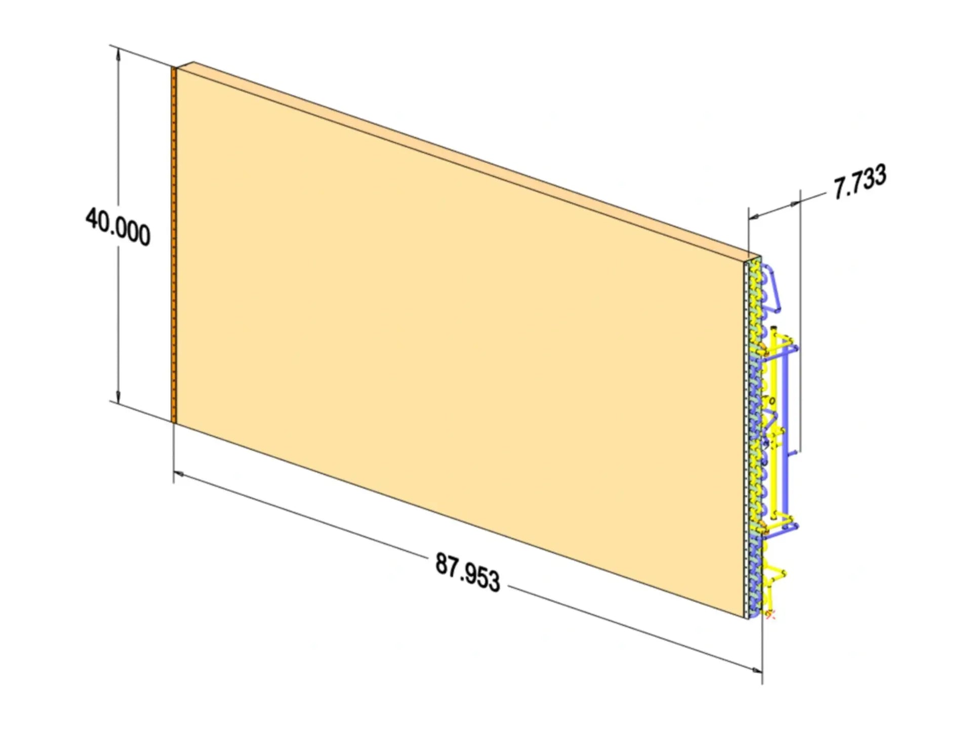 Lennox 31W05, Corrugated CP Condenser Coil