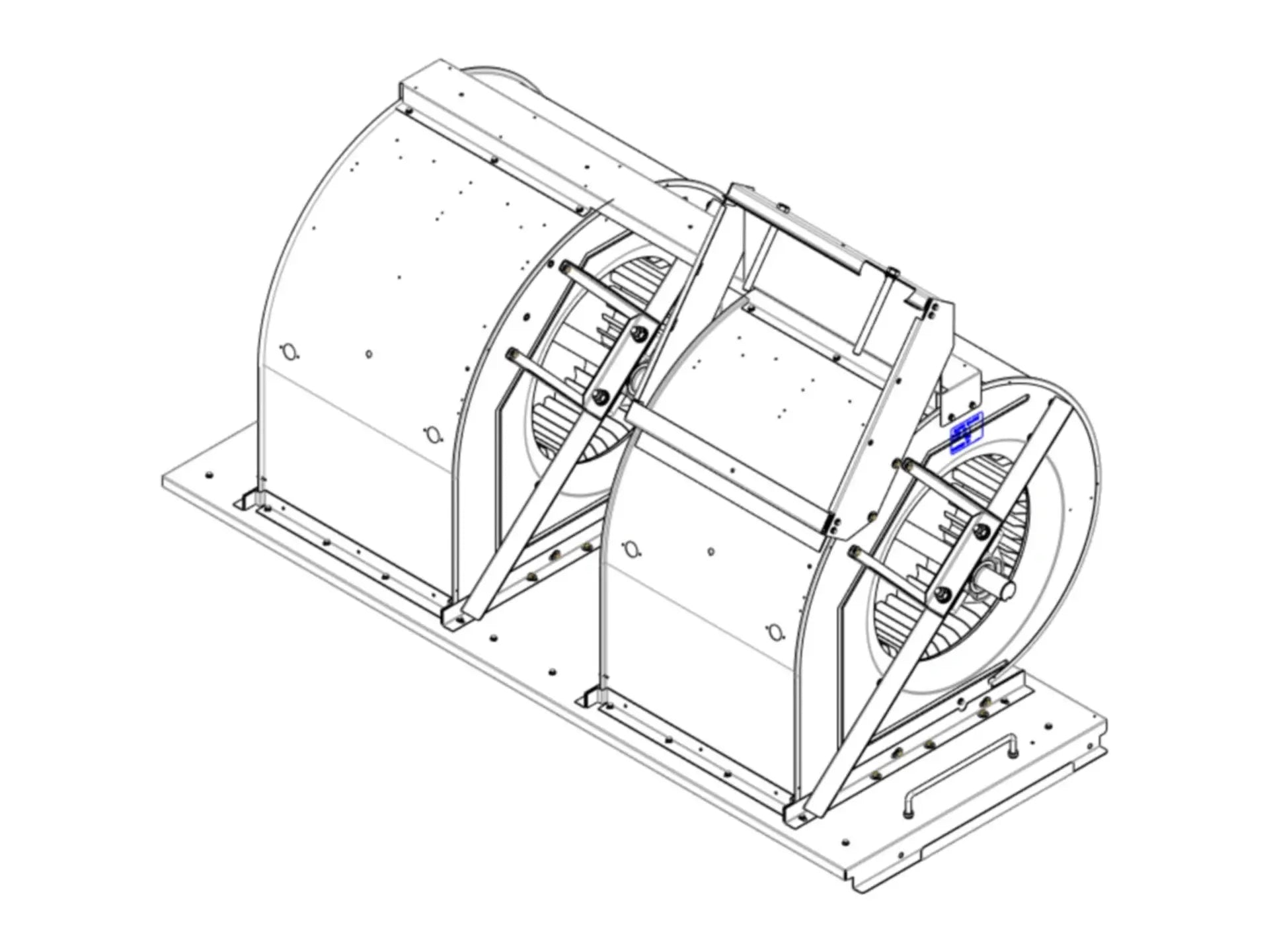 Lennox 31W63, Blower Assembly Unpainted