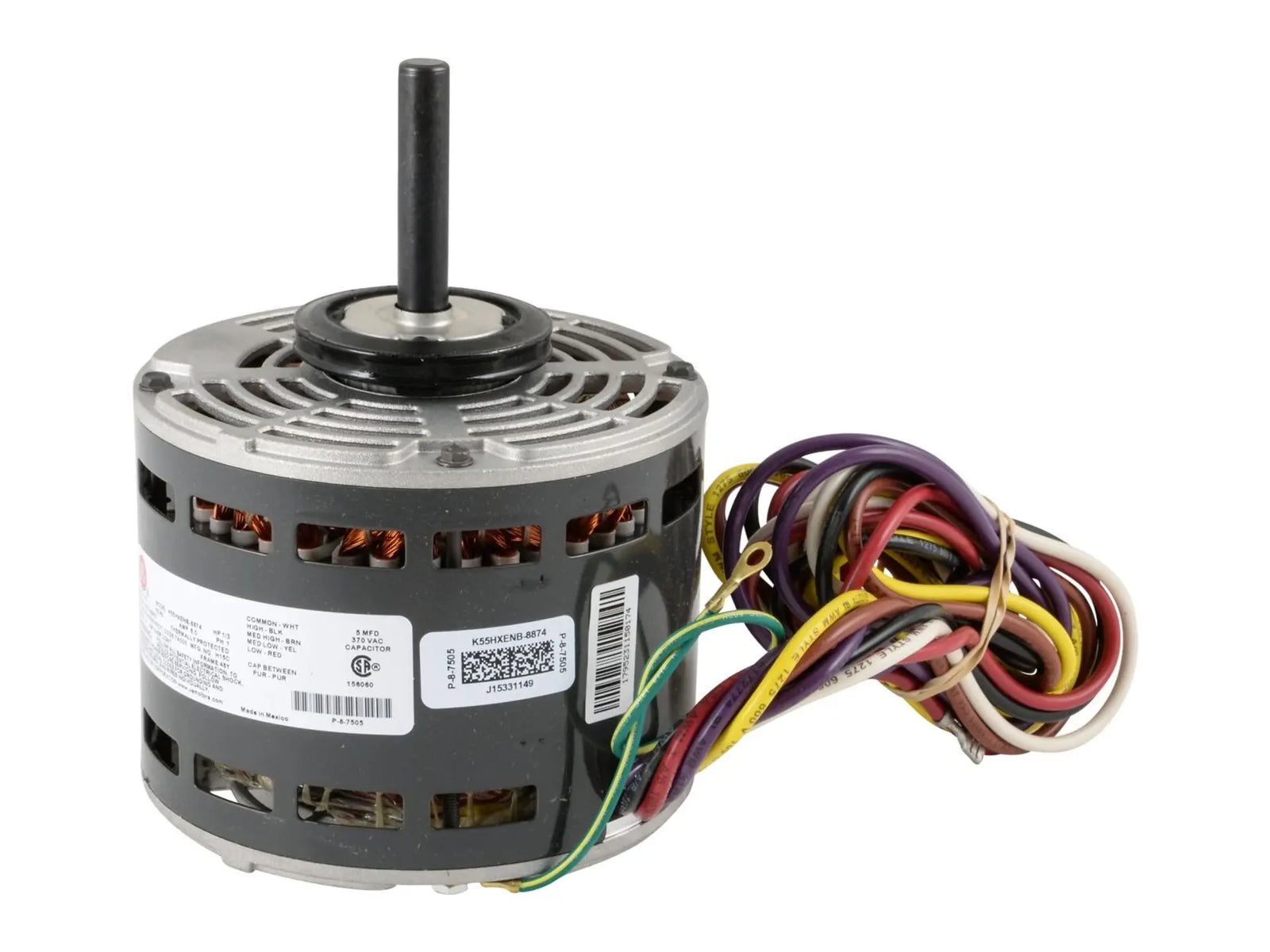 Lennox 32663, 115V 1PH Air Conditioner Motor, 1/3HP, CCW Rotation