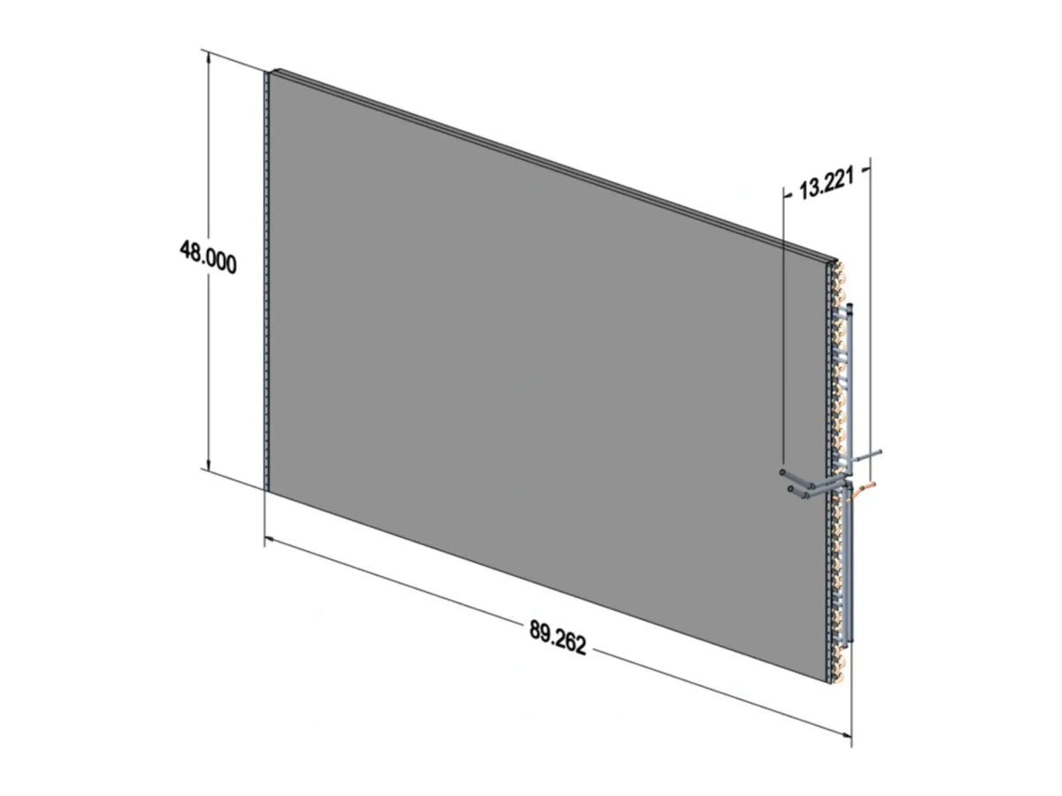 Lennox 33W91, Inner Condenser Coil with Manifold