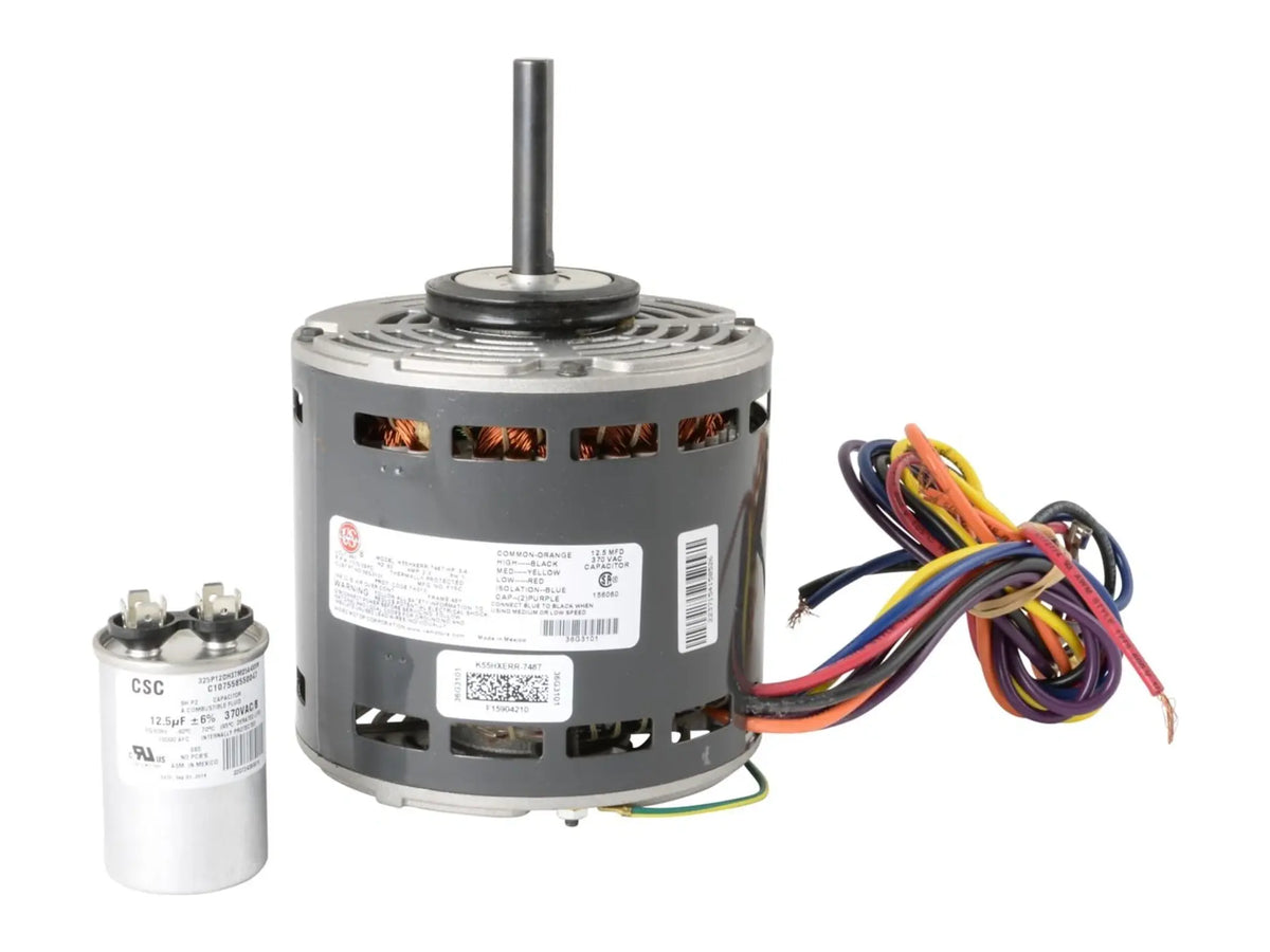Lennox 36G31, 460V 3/4HP 1075RPM 3 Speed Motor