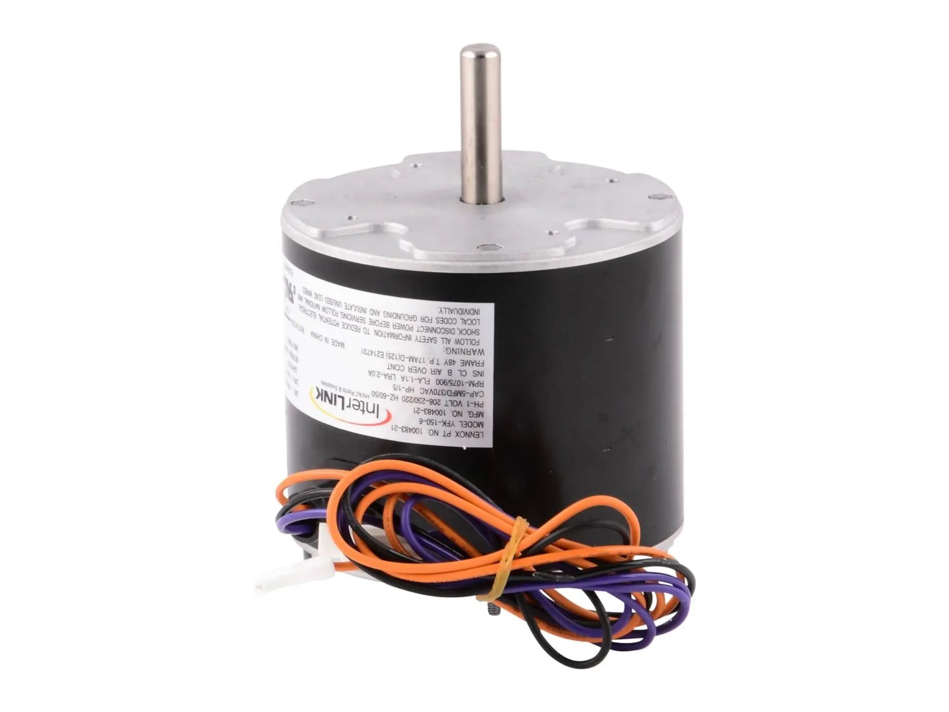 Lennox 43W49 208-230V1PH, 1/5HP, 1075RPM Motor