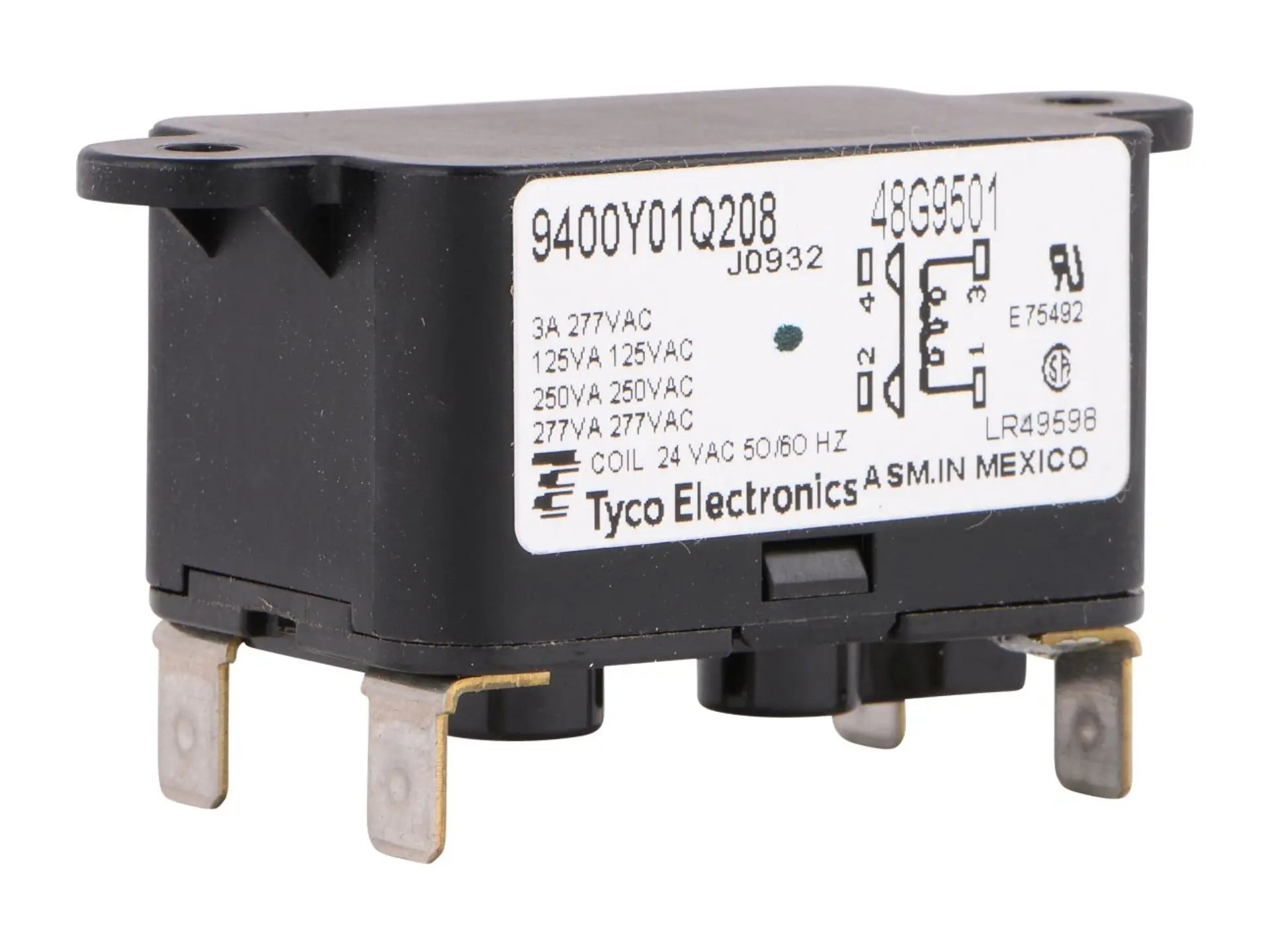 Lennox 48G95 24V SPST N/O Relay
