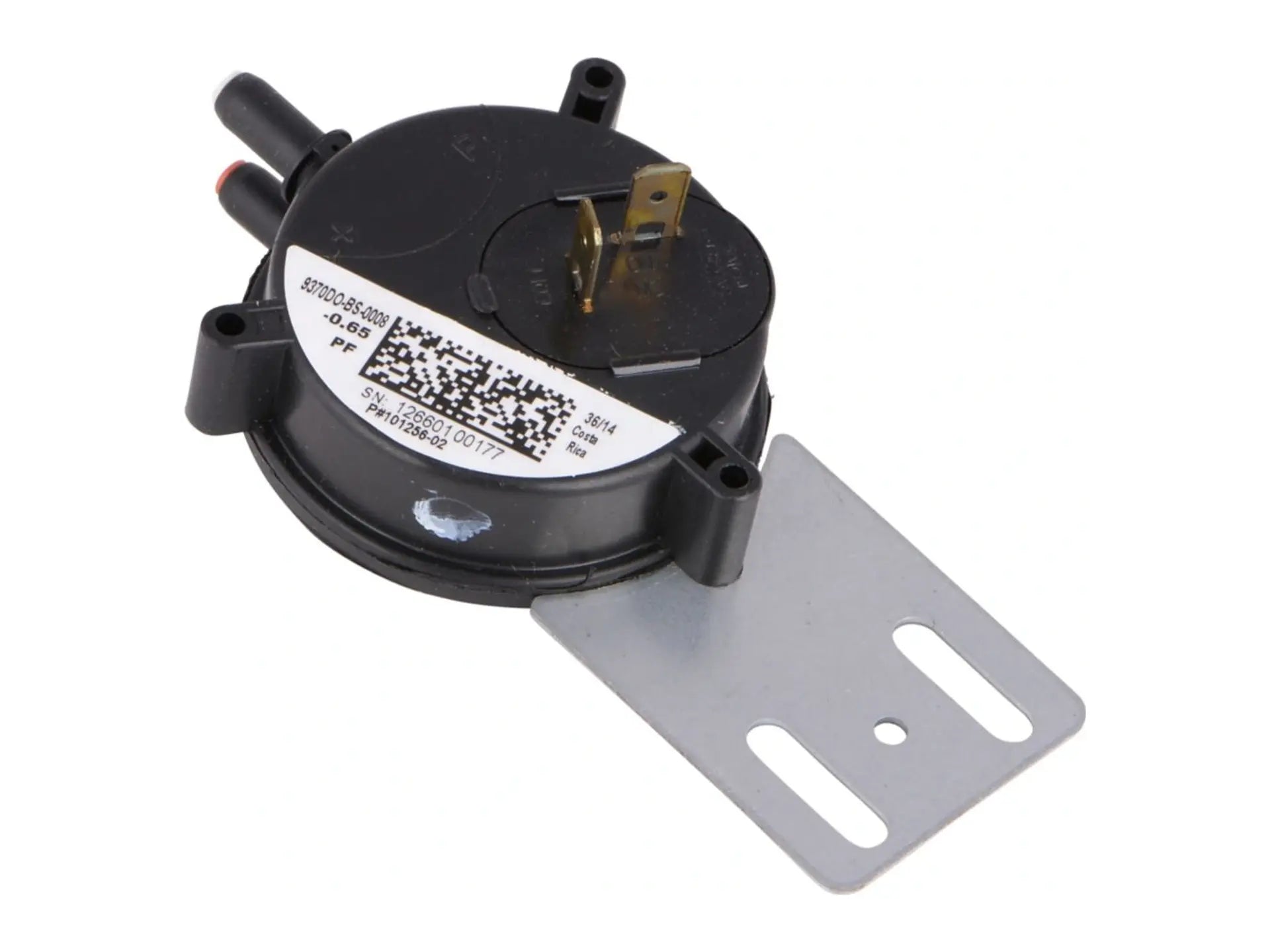 Lennox 51W90 -.65"wc SPST Pressure Switch