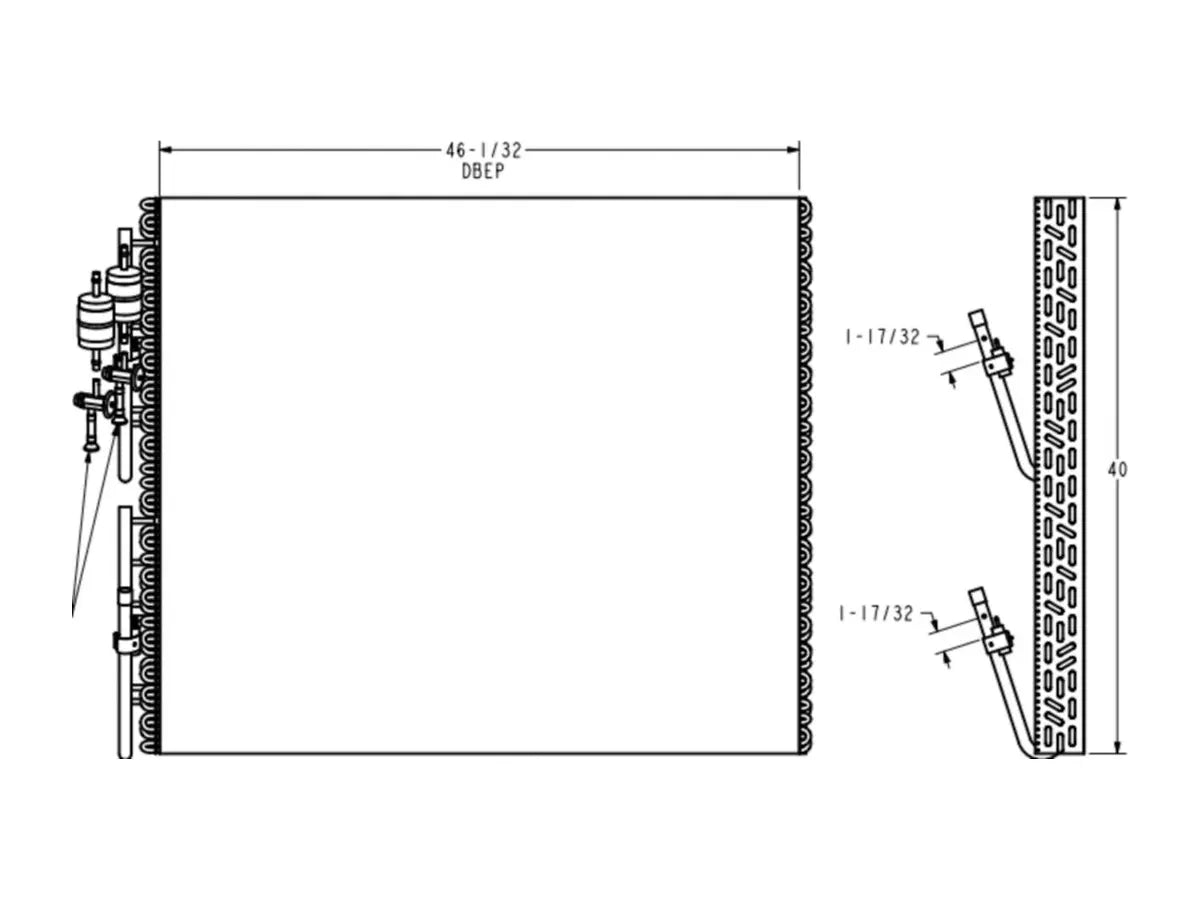 Lennox 56W95, Indoor Evaporator Coil
