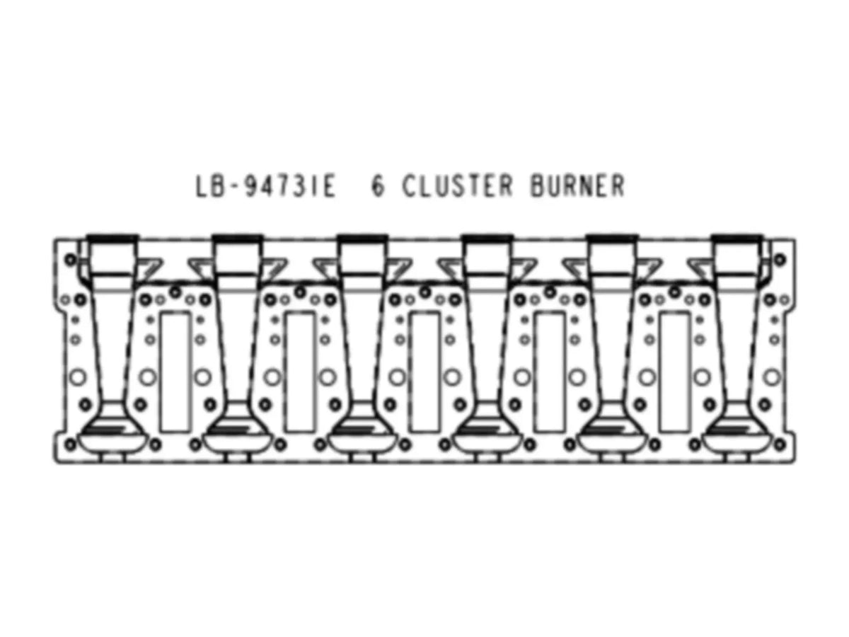 Lennox 58L70 Burner Assembly