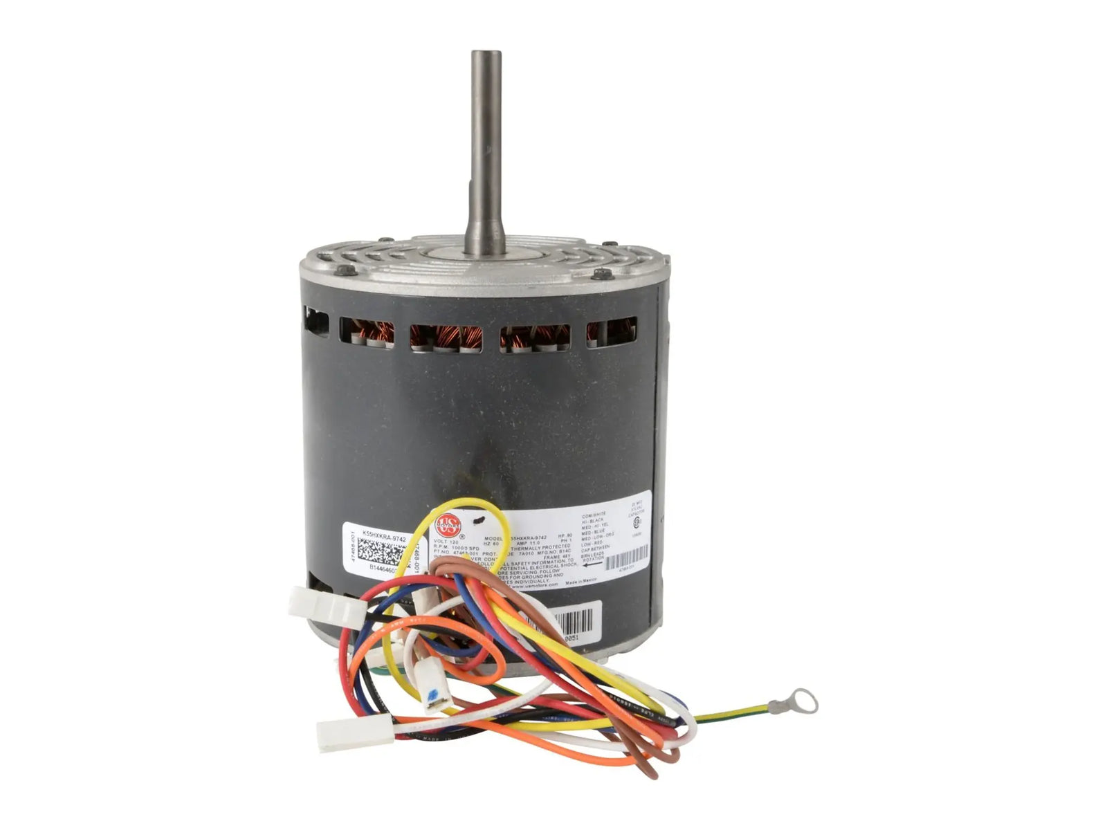 Lennox 58W00 120V, 9/10HP, Five-Speed Motor for HVAC Systems
