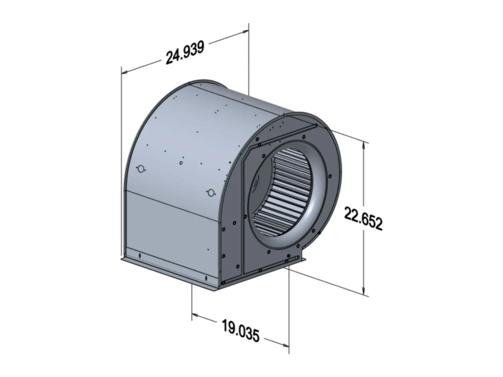 Lennox 58W16 Blower Housing