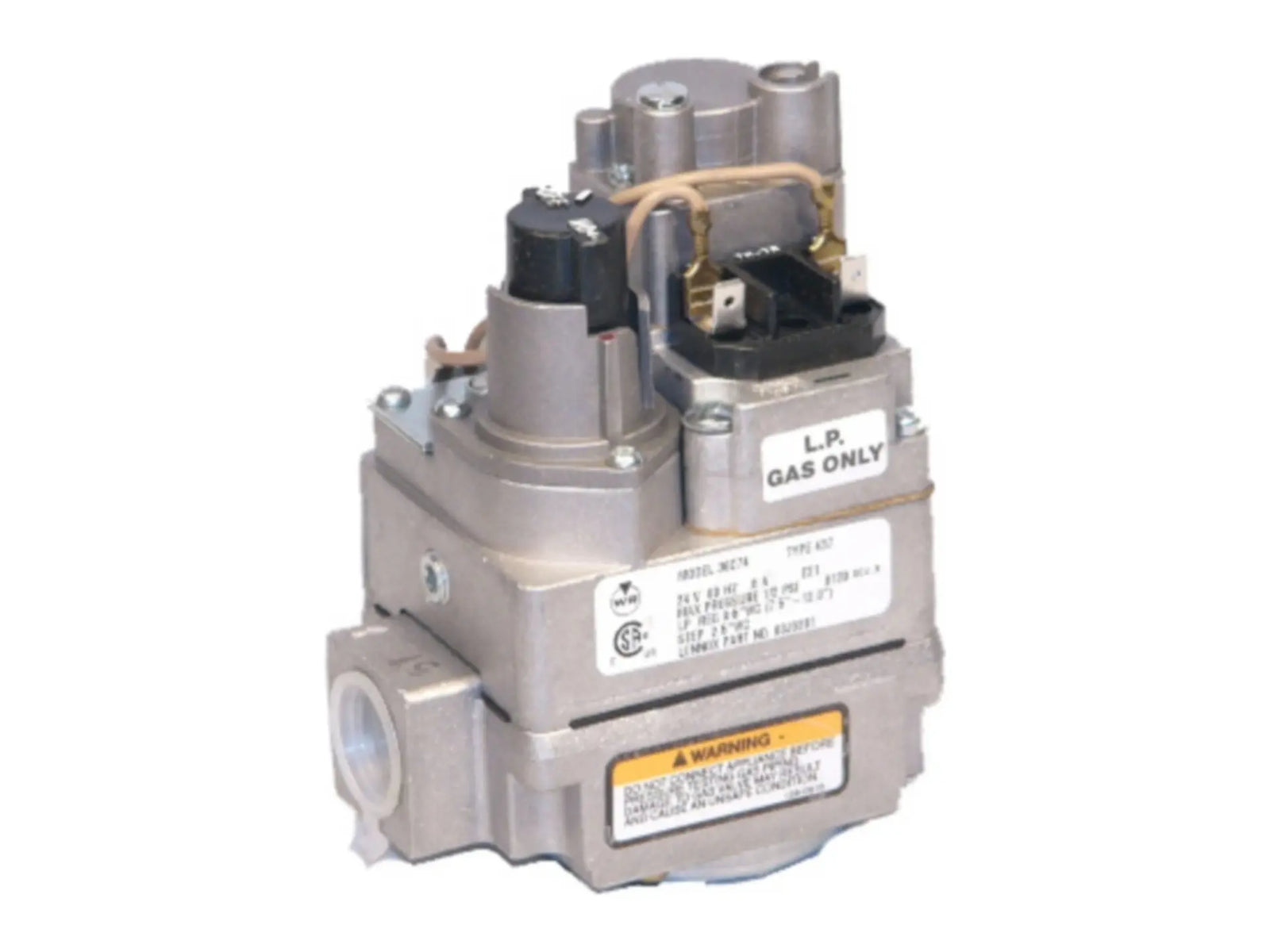 Lennox 60J92 3/4" 24V Step Open Dual Valve Low Pressure