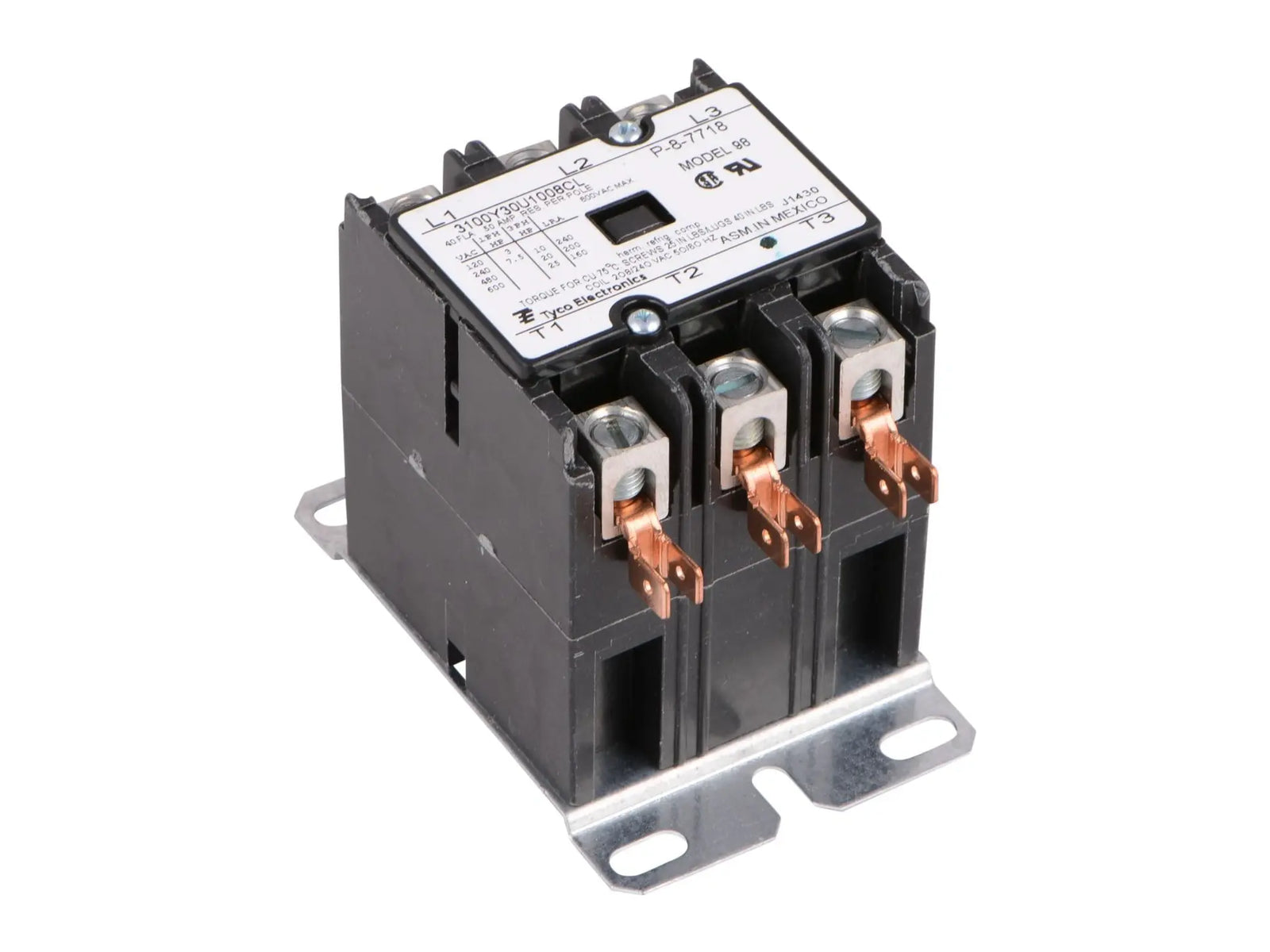 Lennox 68654, 3PDT 208/240V Contactor