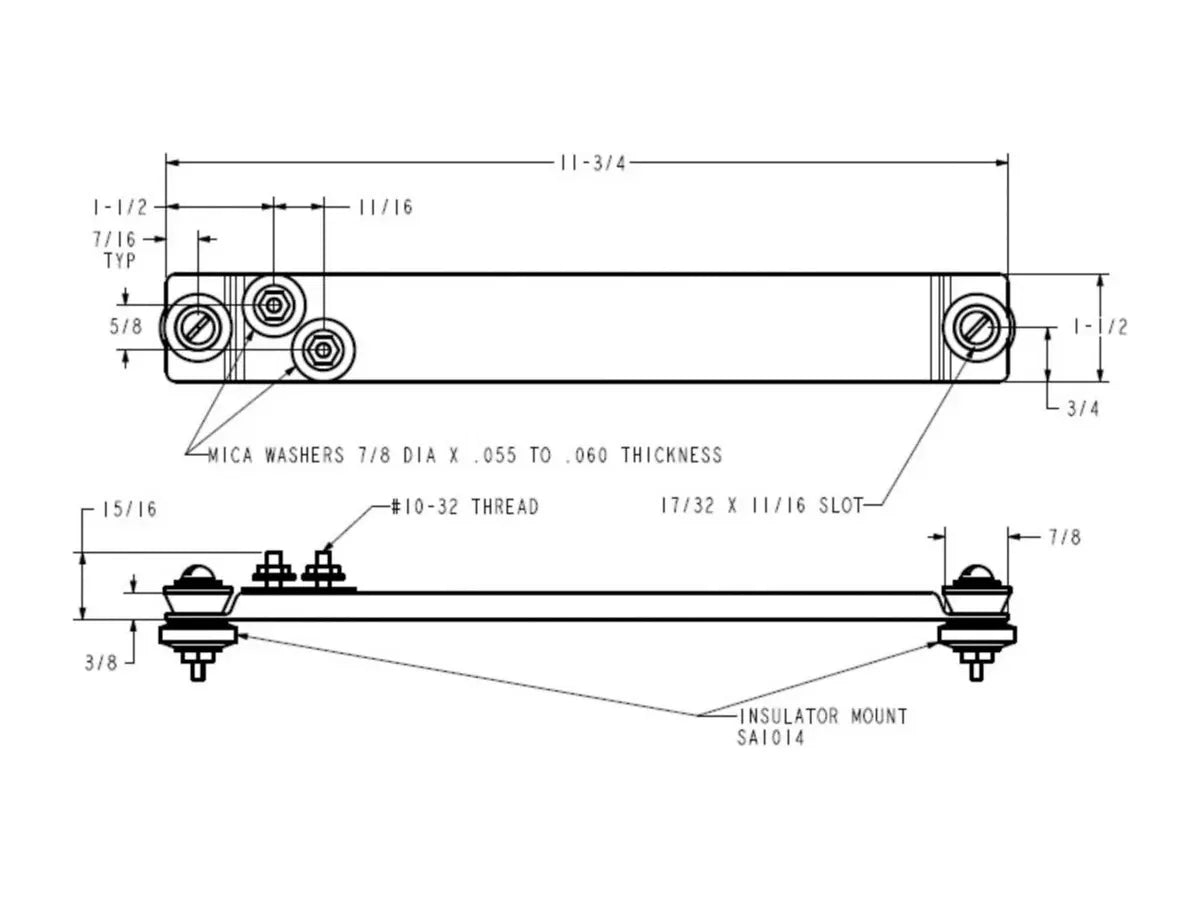 Lennox 76W37, Htr Strip, 500 W, 480 V AC, 11-3/4 in