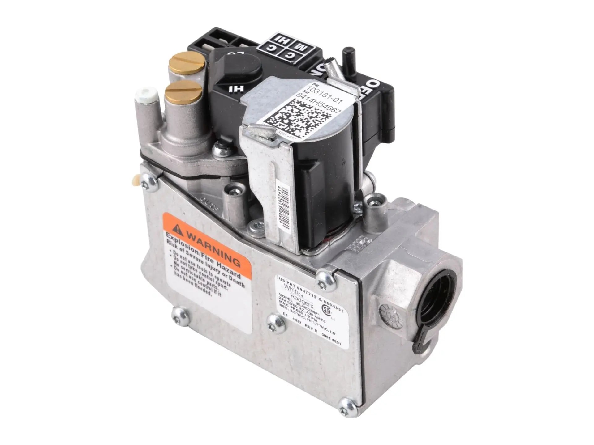 Lennox 77W04 24V Two-Stage Gas Valve