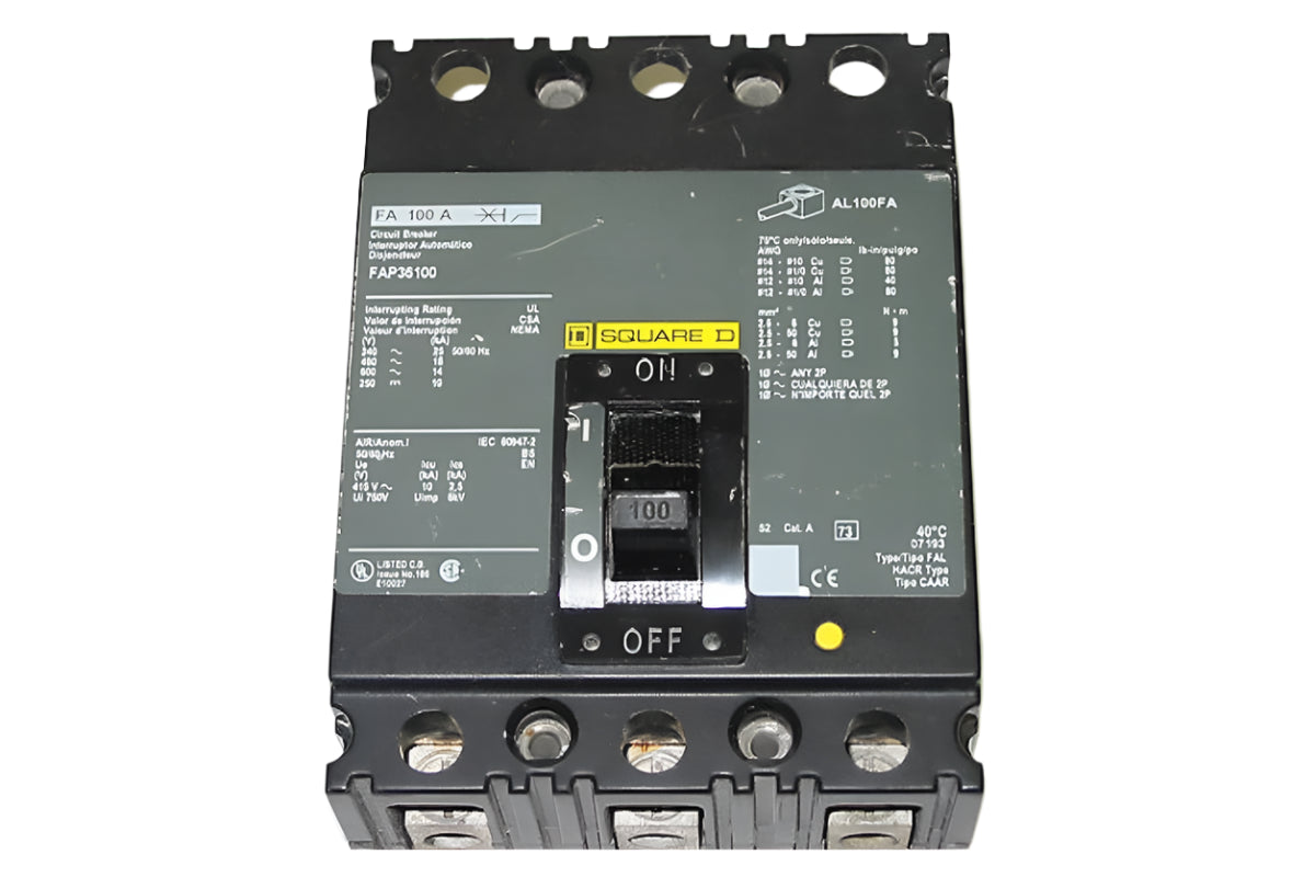 Lennox 77W38, Circuit Breaker 3 Pole 30A 600V FAP