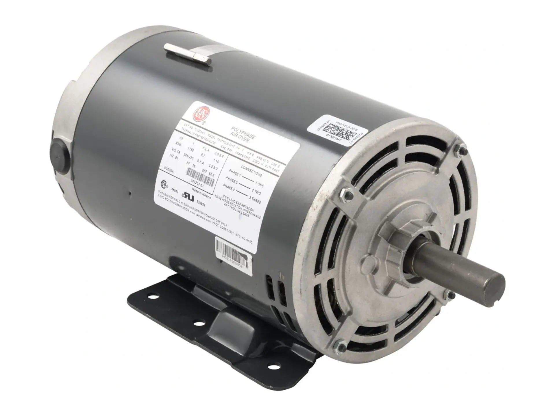 Lennox 79W62 208V,1HP,3PH Motor - 1750RPM