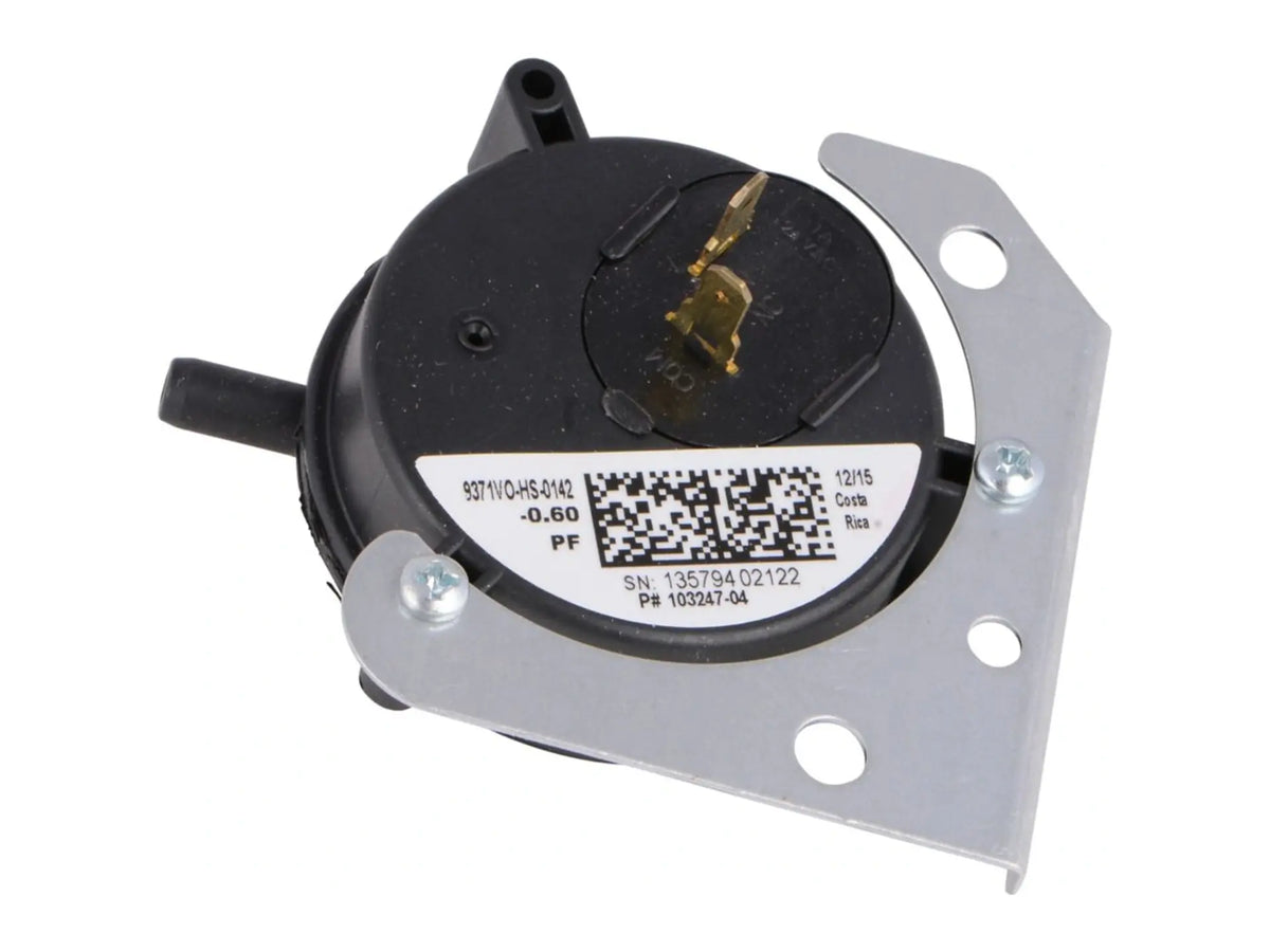 Lennox 80W52 -.60"wc SPST Pressure Switch
