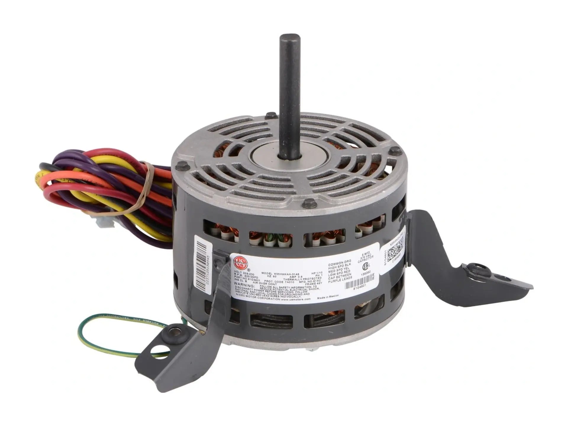 Lennox 81G48, 208-230V 1PHH 1/10HP 825RPM Motor