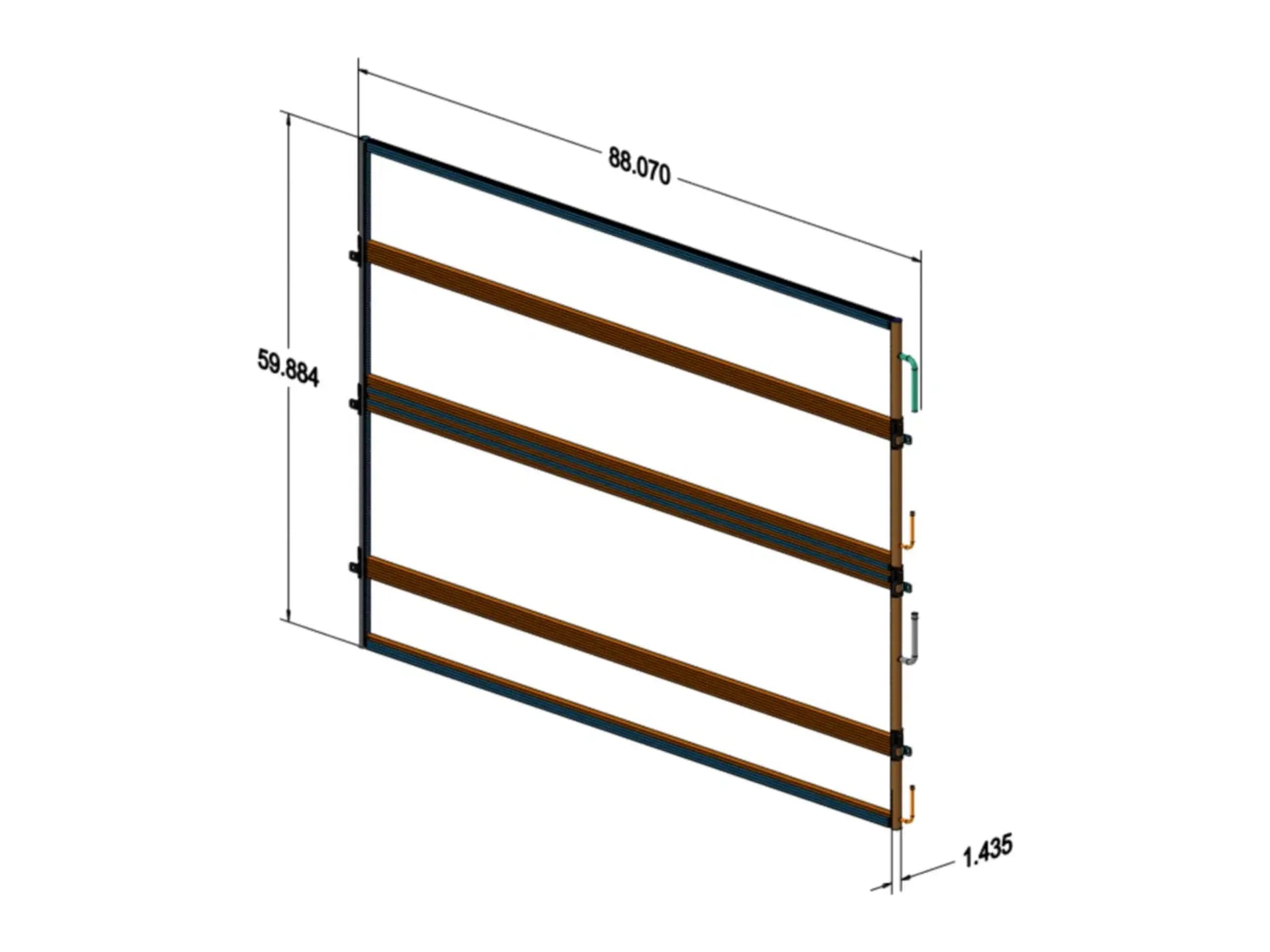Lennox 85W03, Condenser Coil