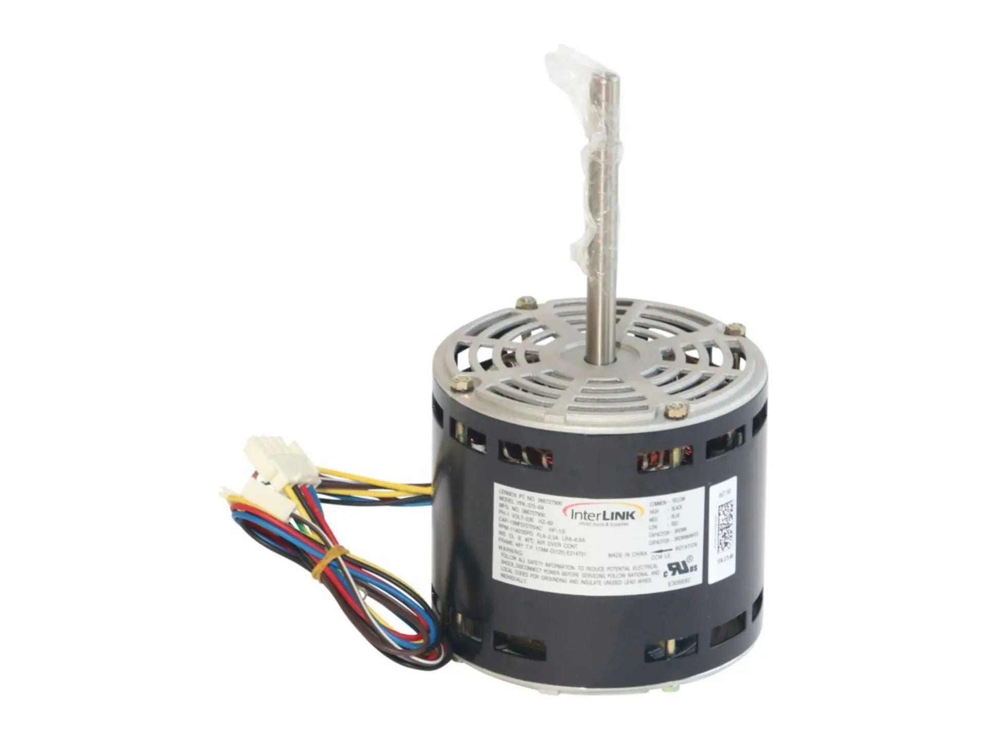 Lennox 89W76 230V1PH, 1/2HP, Three-Speed Motor