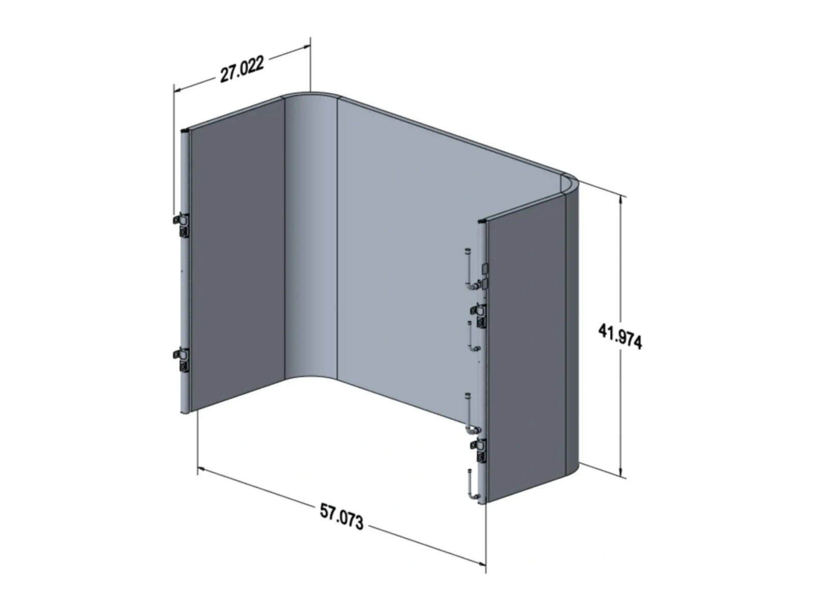 Lennox 91W39, Outdoor Microchannel Coil