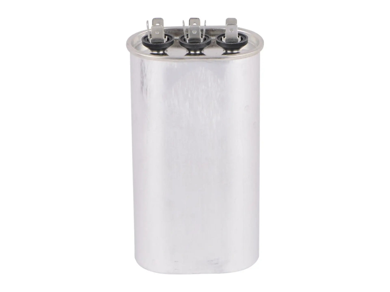 Lennox 97H74 Dual Capacitor, 45/10 MFD, Oval Shape