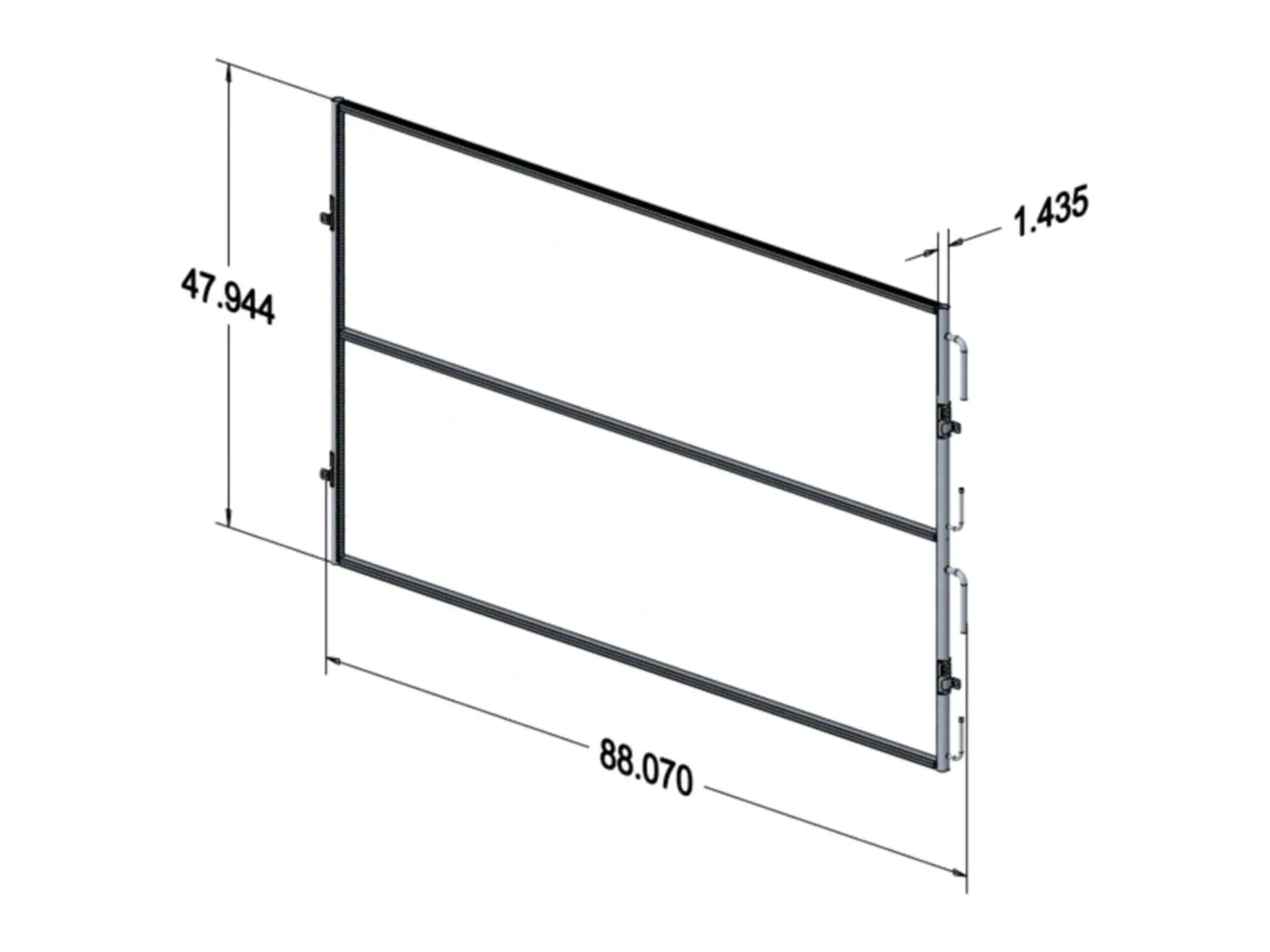 Lennox 98W86, Condenser Coil Assembly