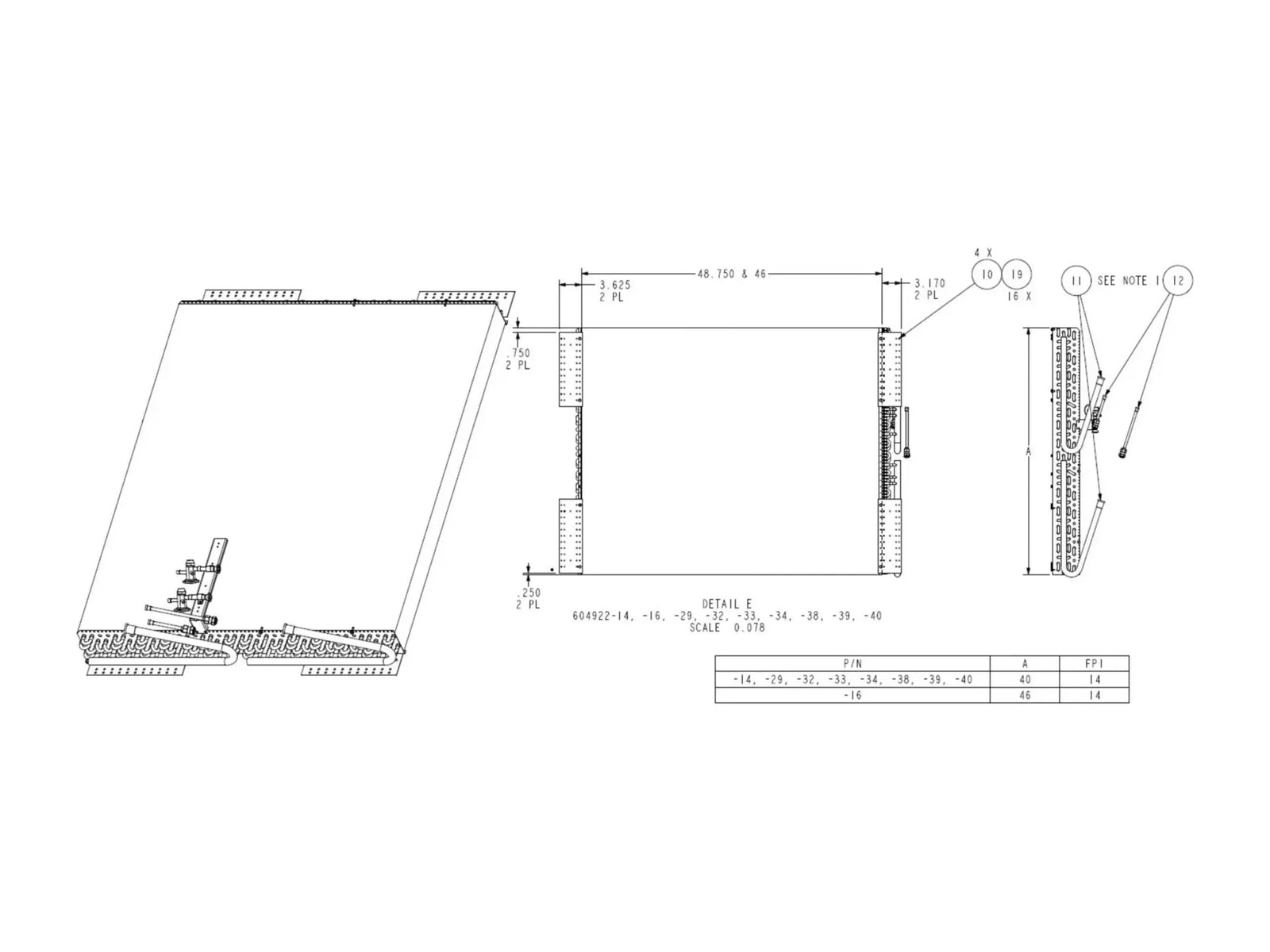 Lennox 98W90, Indoor Coil Assembly