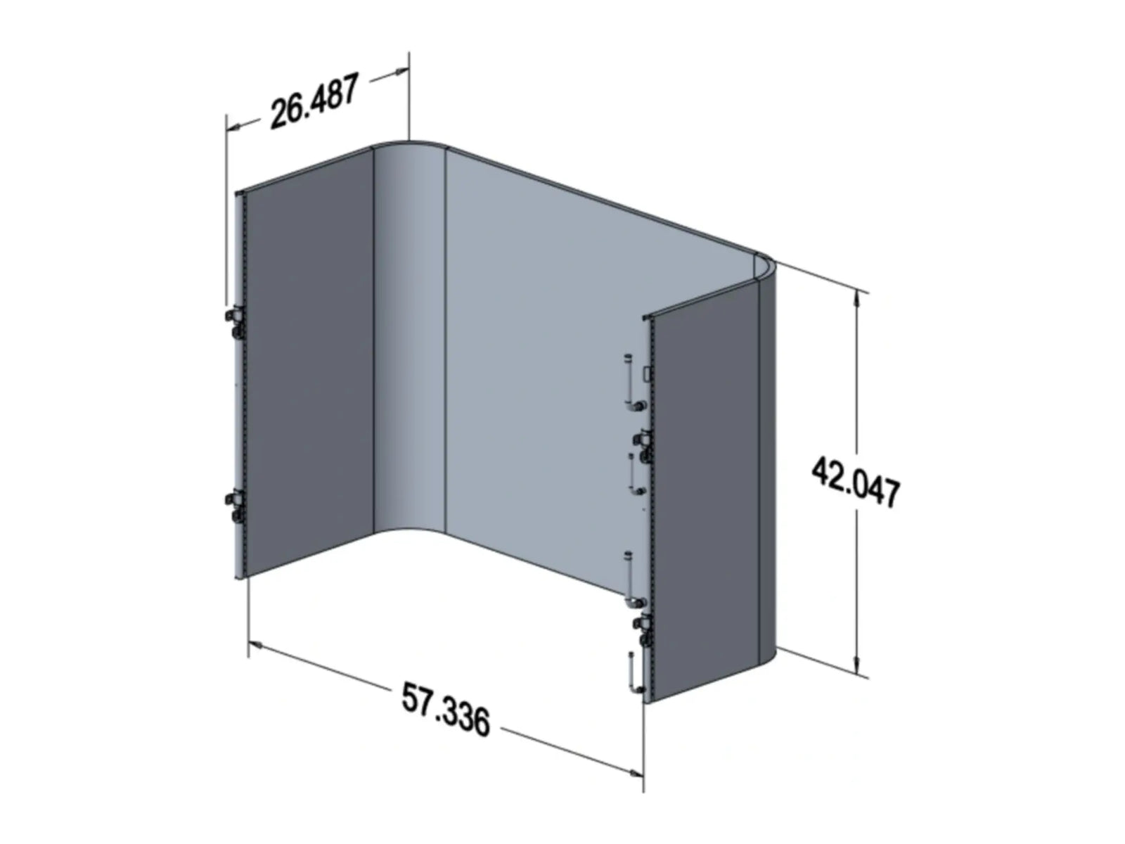 Lennox 98W93, Outdoor Coil Assembly