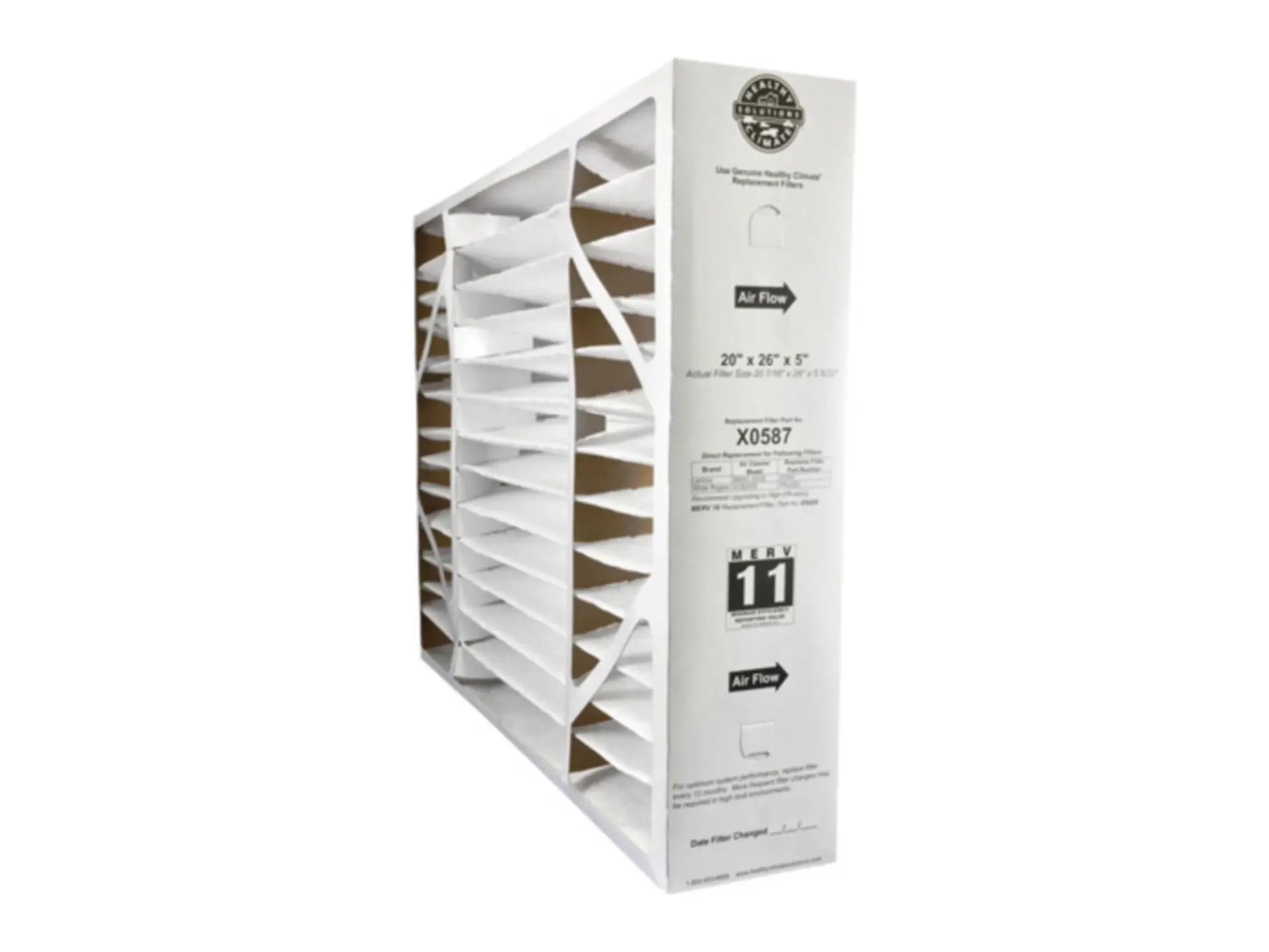 Lennox X0587 BMAC-20CE MERV10 20x26x5 Air Filter