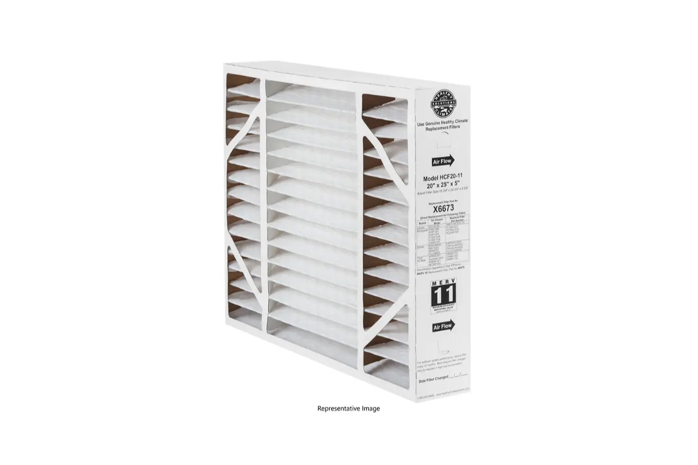Lennox X6667 Air Filter 21x26x4 MERV 10