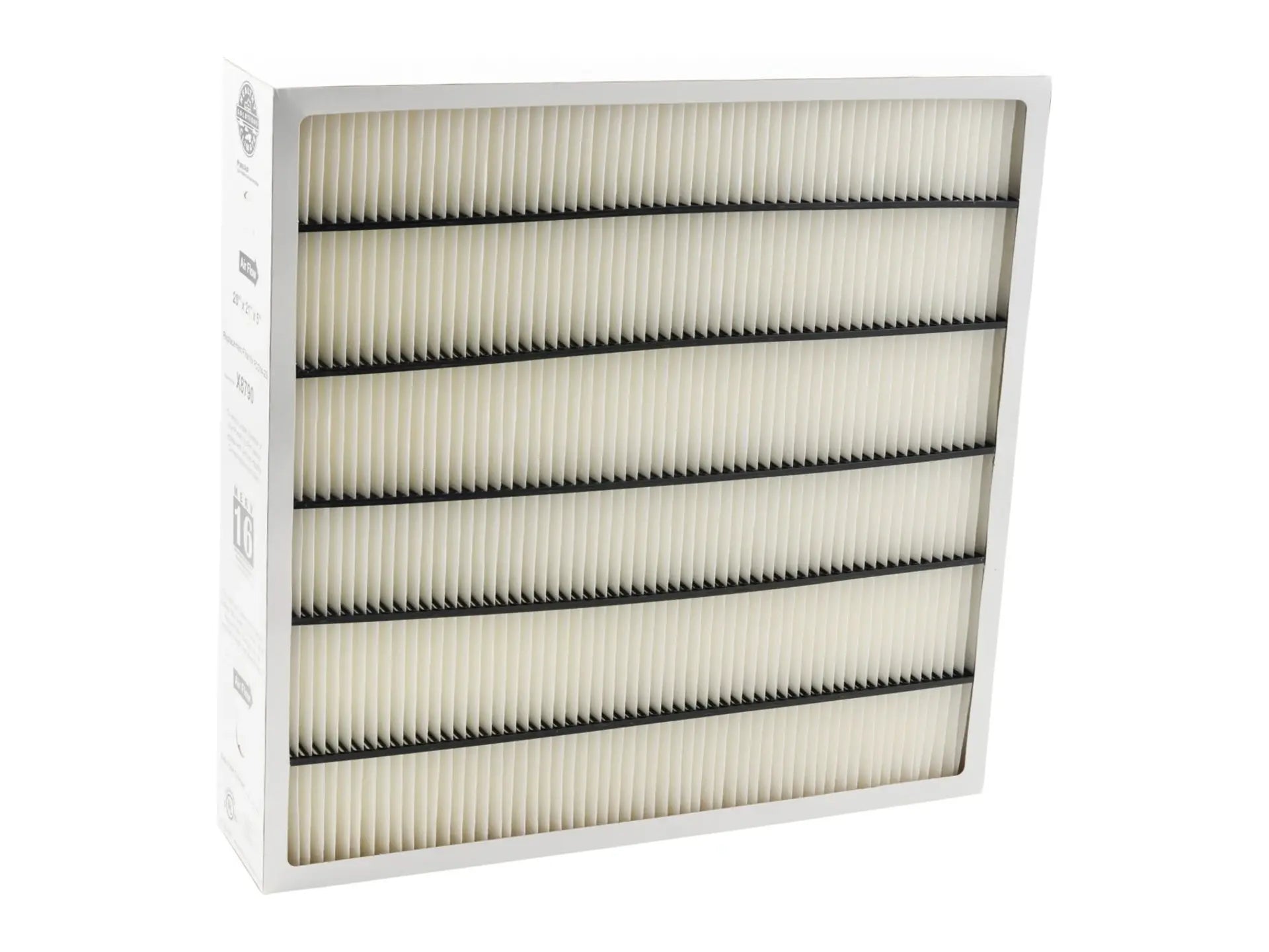 Lennox X8790 MERV 16 Pleated Air Filter, 20x21x5