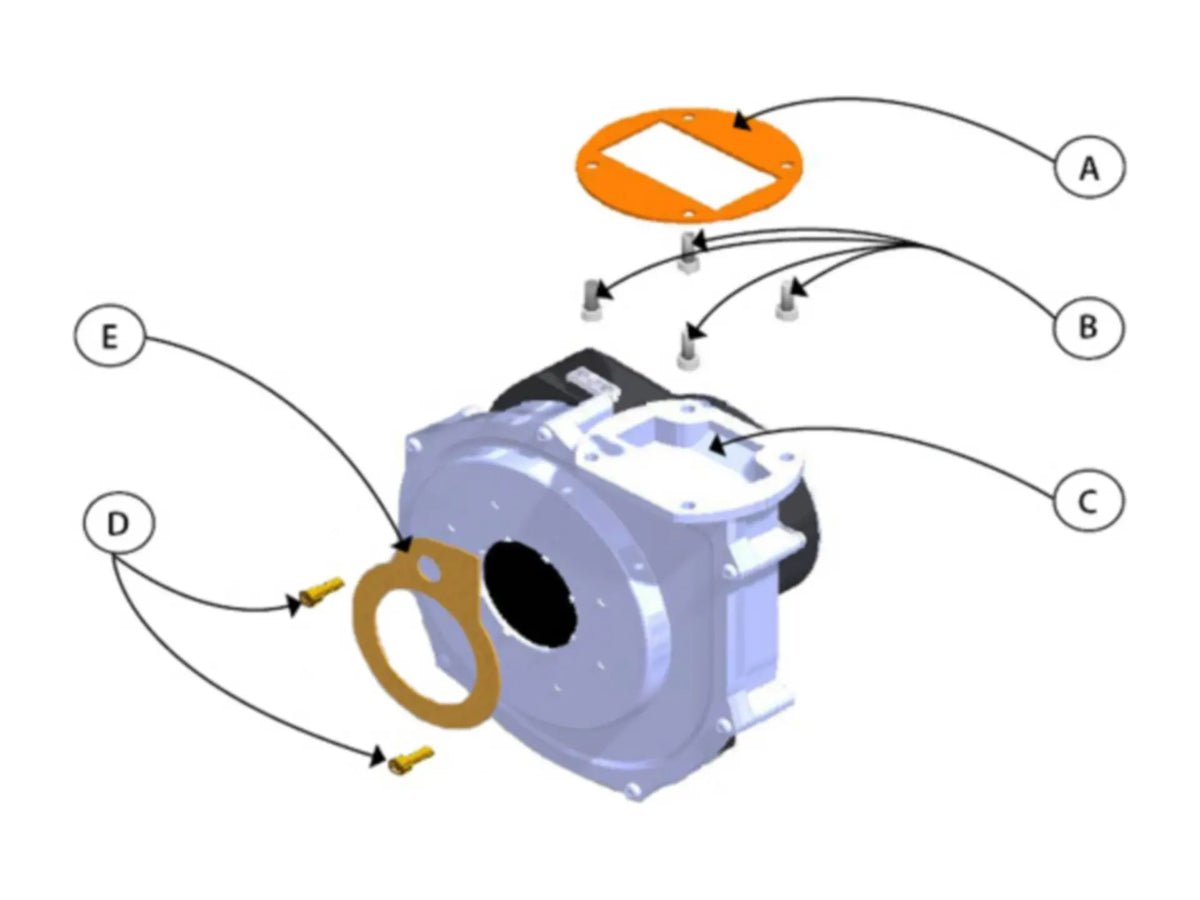 Lennox Y5362, DK 550002292 150 Blower Kit Indoor