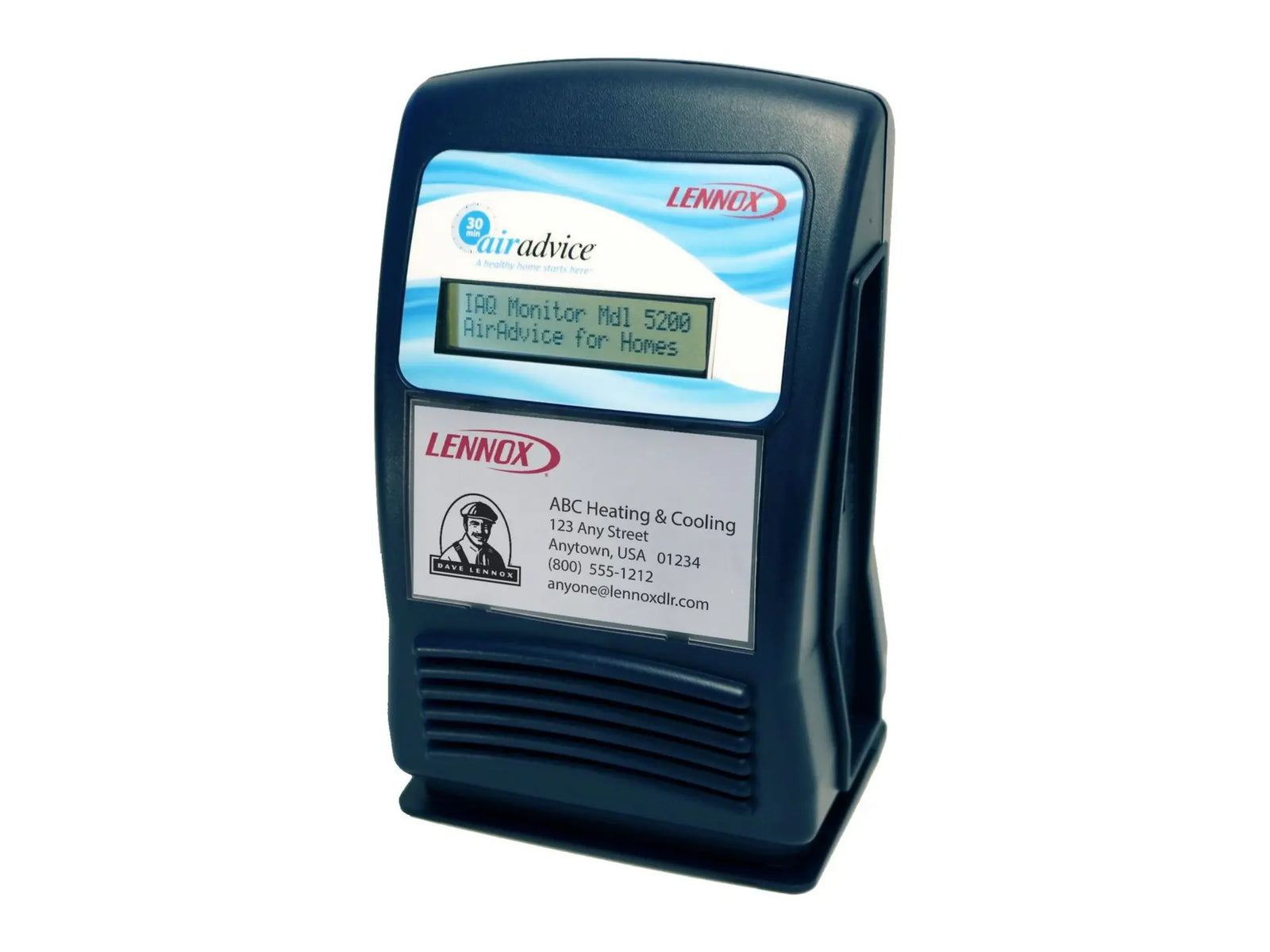 Lennox Y9855, IAQ Monitor M5200 With 30 Minute Report