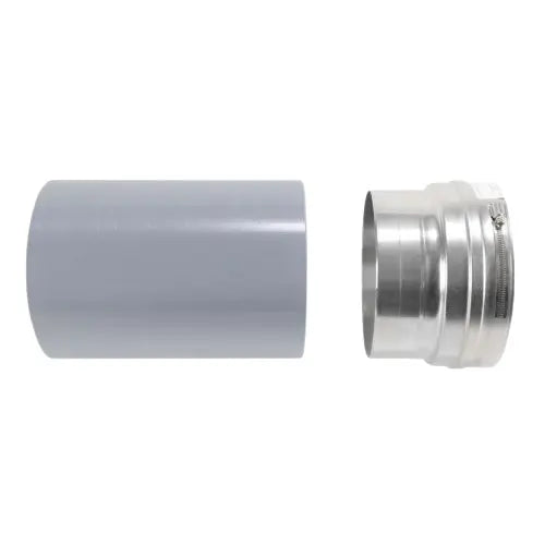Lochinvar 100267012 8" Flue Kit Adapter, Stainless Steel to CPVC