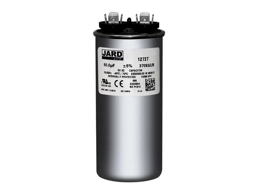 MARS 12727, 60 MFD 370V Round Run Capacitor