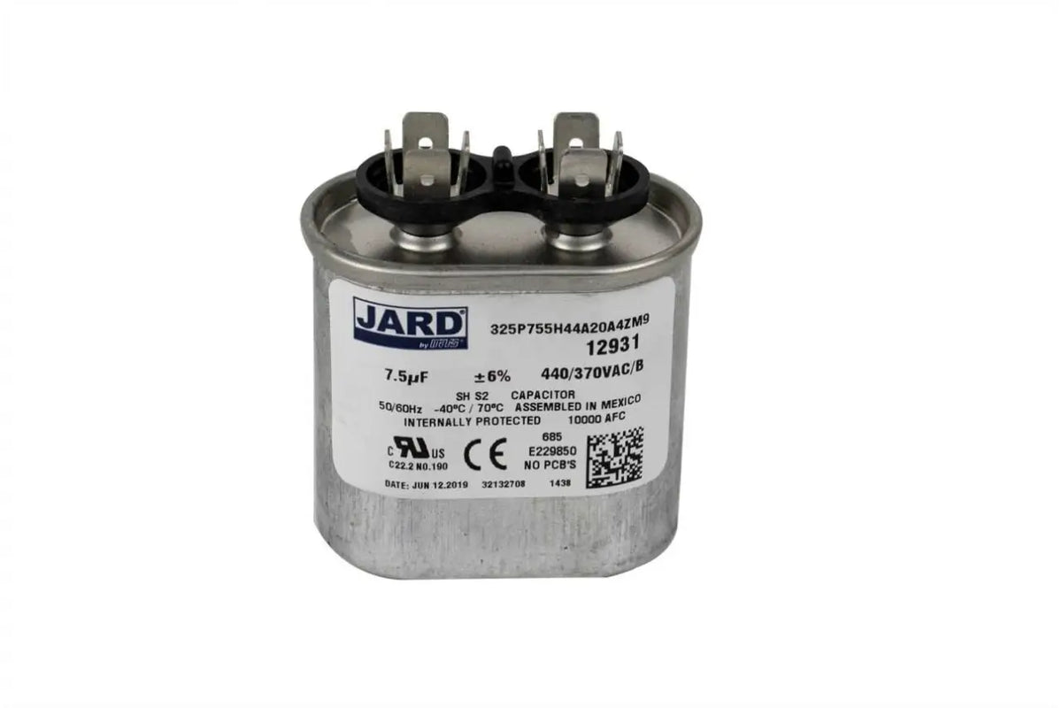MARS 12931, 7.5 µF 440V Oval Run Capacitor