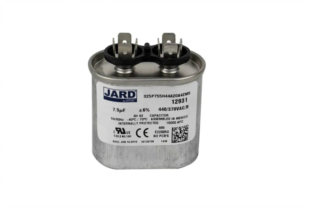 MARS 12931, 7.5 µF 440V Oval Run Capacitor