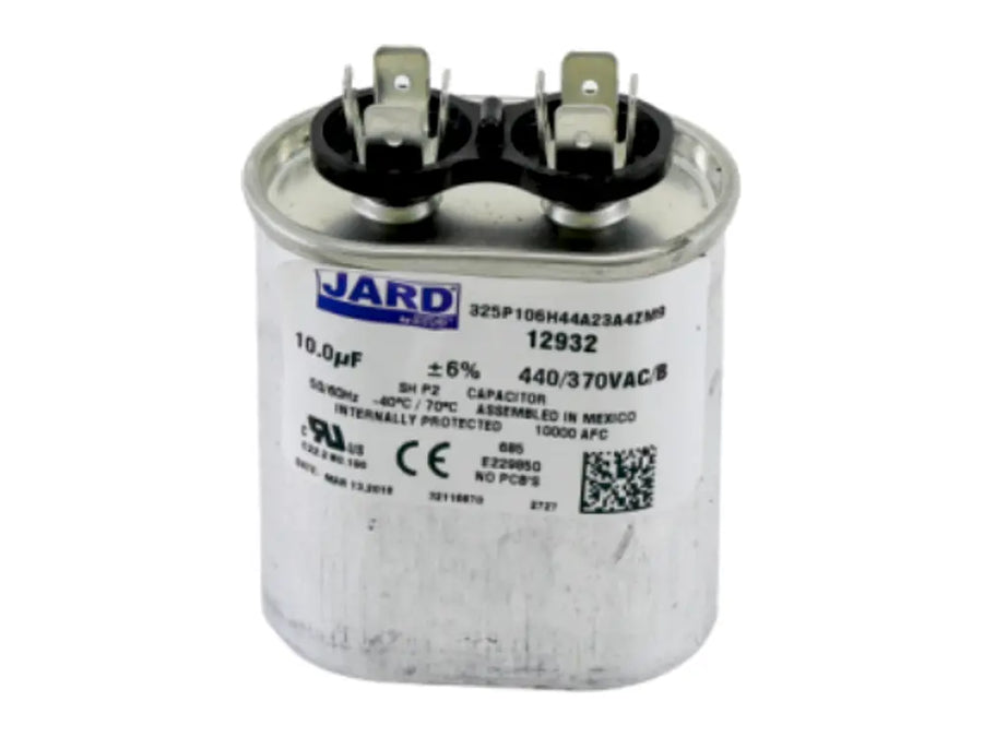 MARS 12932, 10 MFD, 440V Oval Run Capacitor