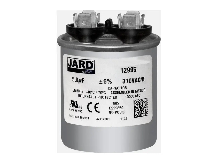 MARS 12995, 5 MFD, 370V, Round Run Capacitor