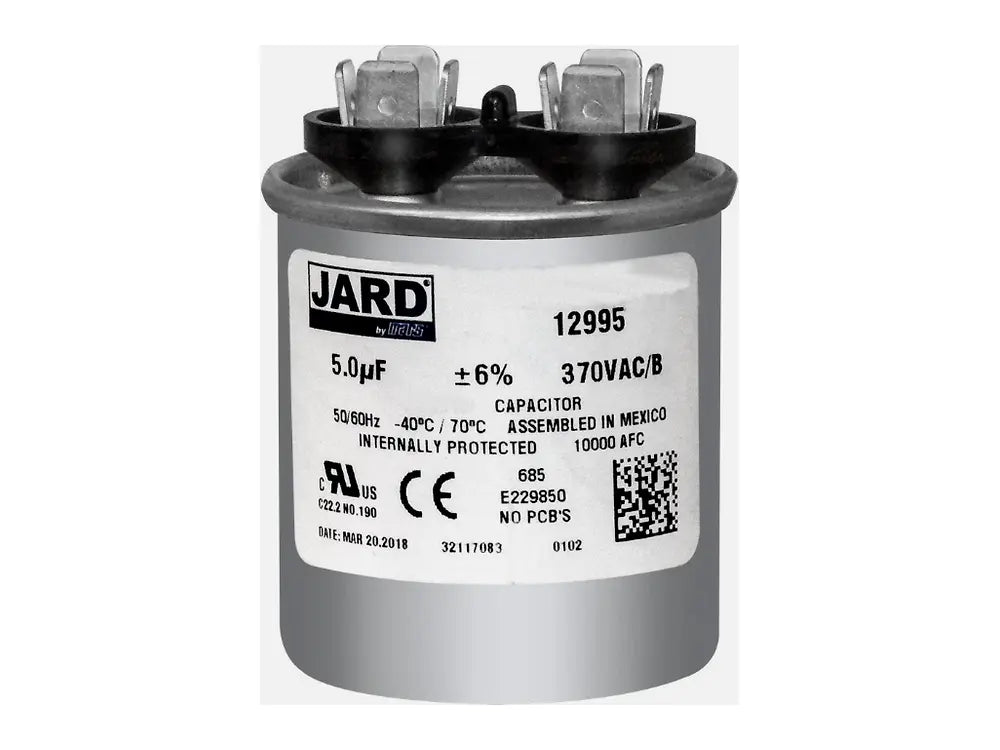 MARS 12995, 5 MFD, 370V, Round Run Capacitor