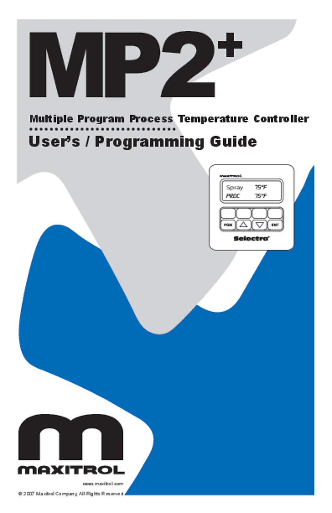 Maxitrol MP2+ Series User Guide