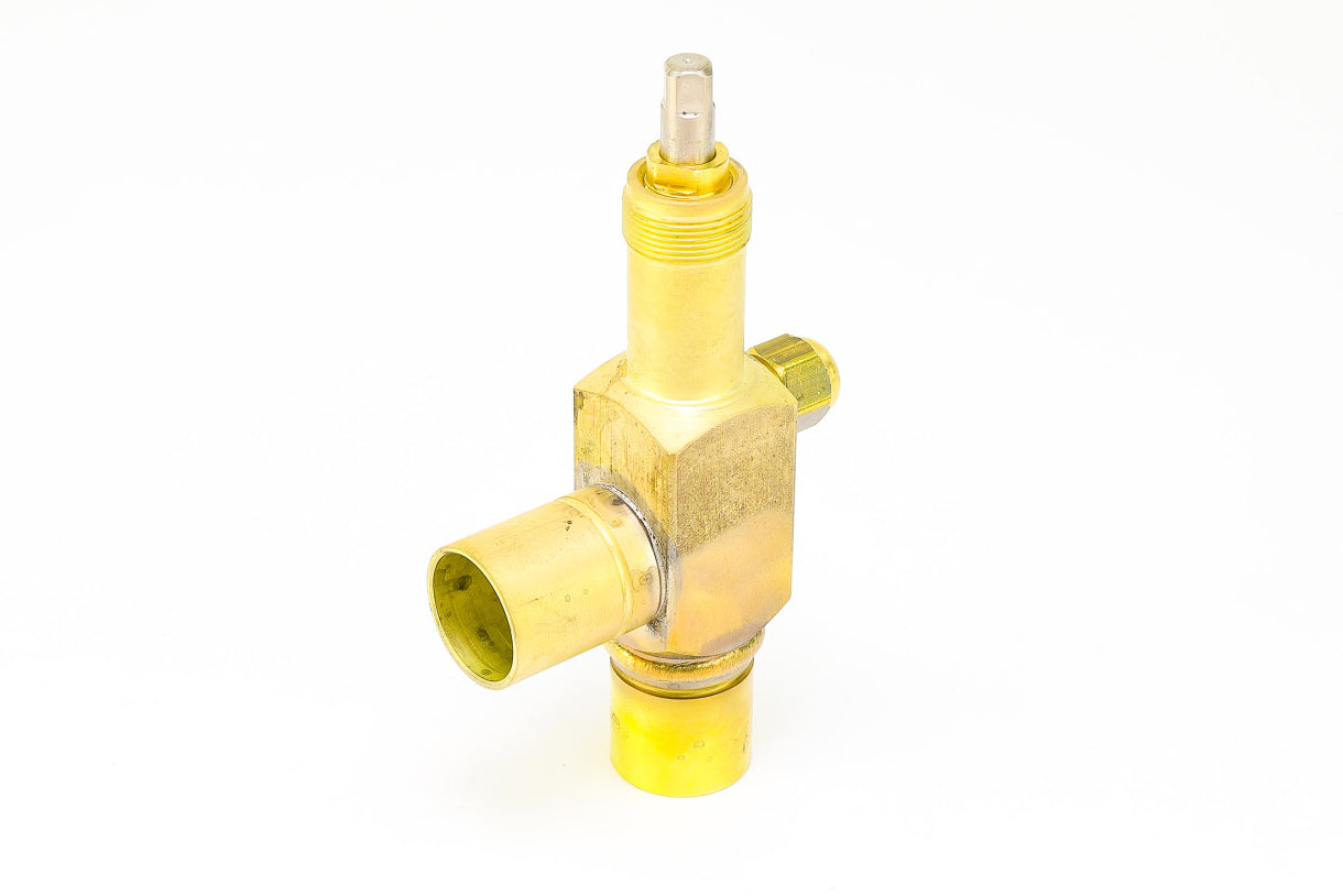 Mueller Industries B34778, 1-1/8" x 1-1/8" Angle SWT Roto Valve
