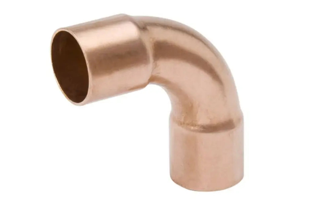 Mueller Industries W02722, 5/8 OD LR 90 Degree Elbow