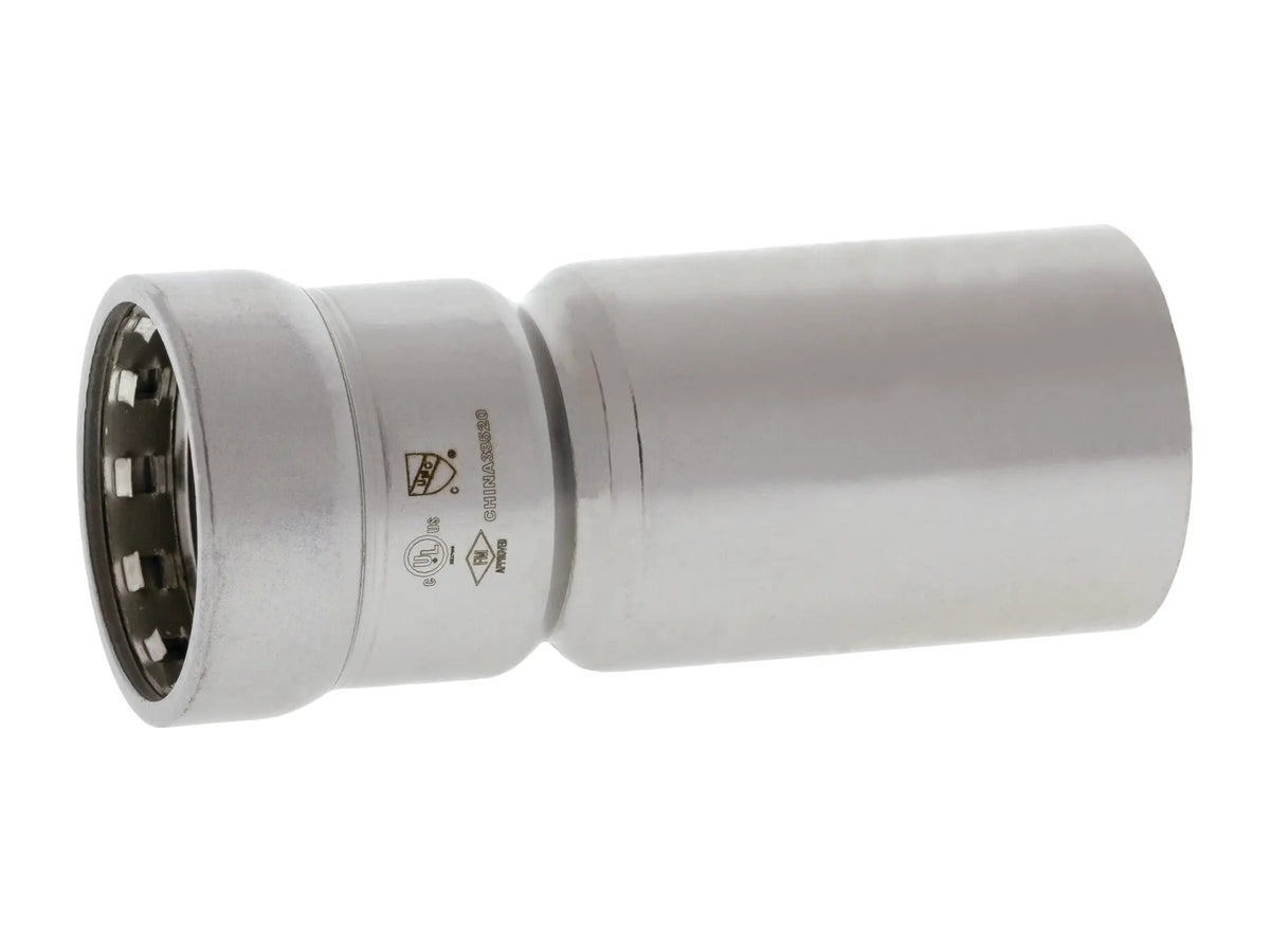 NIBCO 2008305EPC, 1 in. x 3/4 in. BenchPress Fitting Reducer Ftg x P, Carbon Steel PC2002